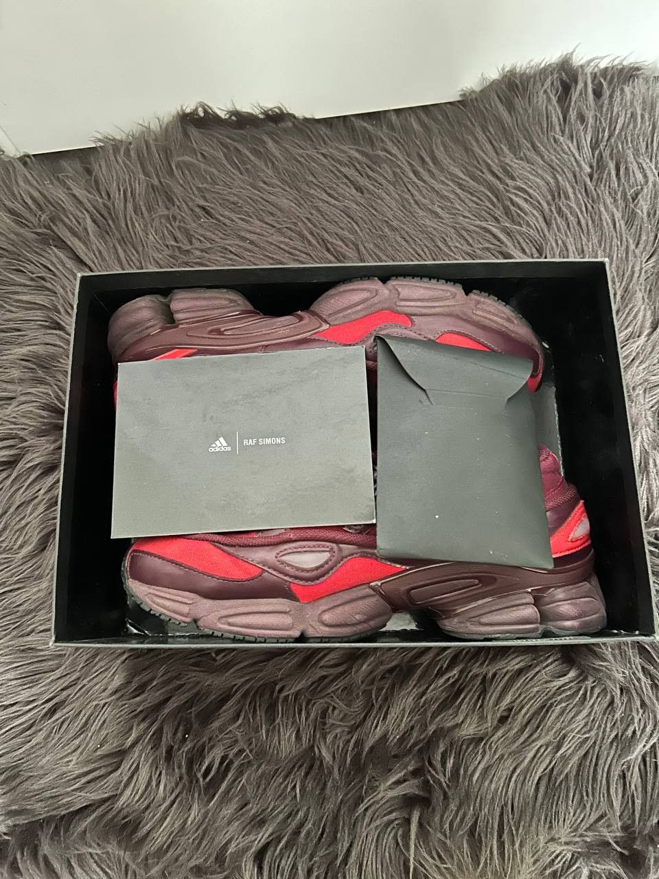 Adidas × Raf Simons Adidas Ozweego x Raf Simons 3 Burgundy Size US 8.5 / EU 41-42 - 7 Thumbnail