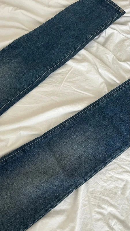 aa . 29 . THIN STR VINTAGE - BLUE DENIM - 29X34 - MII