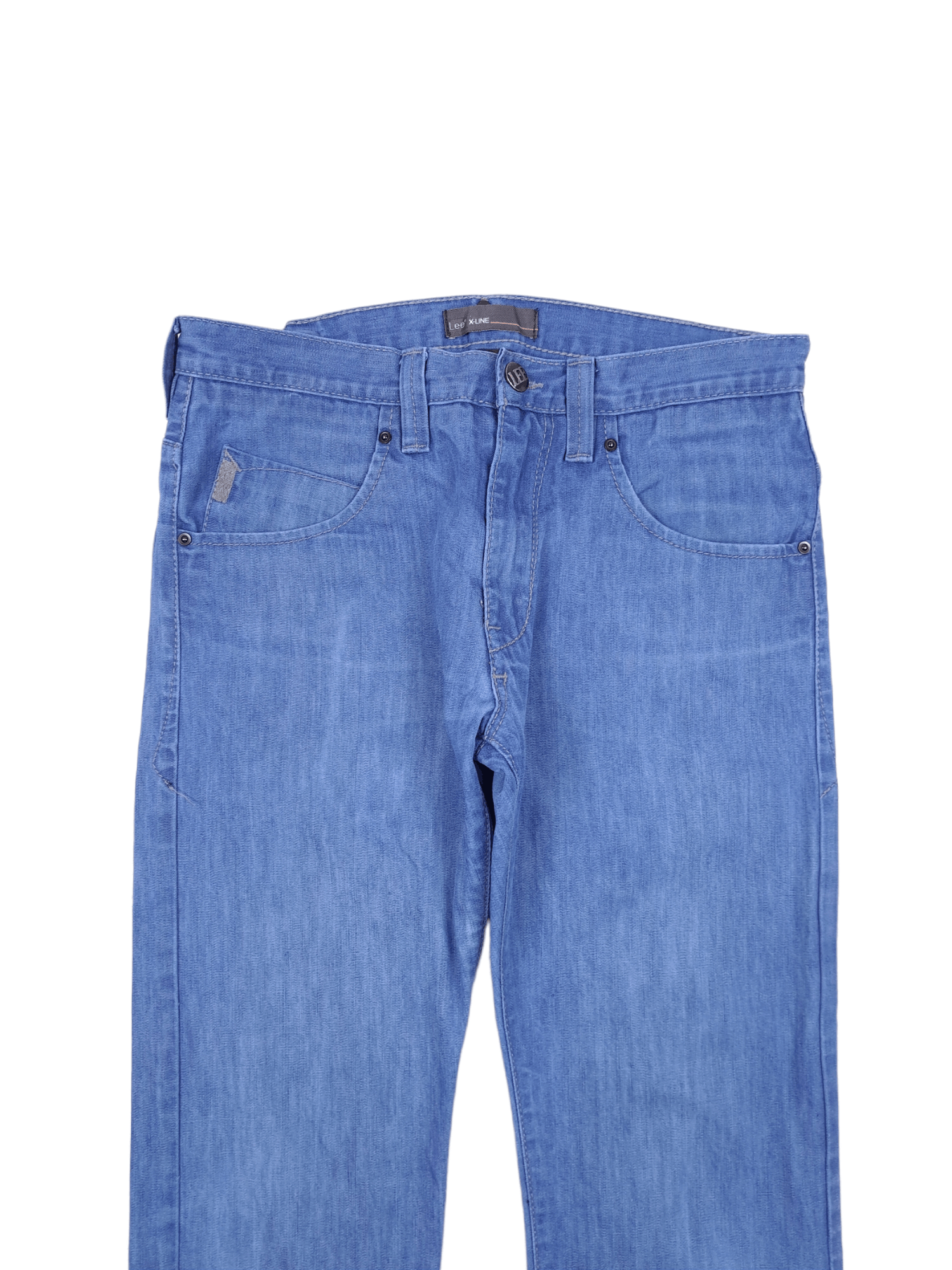 Lee × Vintage 💎 Lee X-line 32/36 Slim Blue Jeans Denim Size US 32 / EU 48 - 3 Thumbnail
