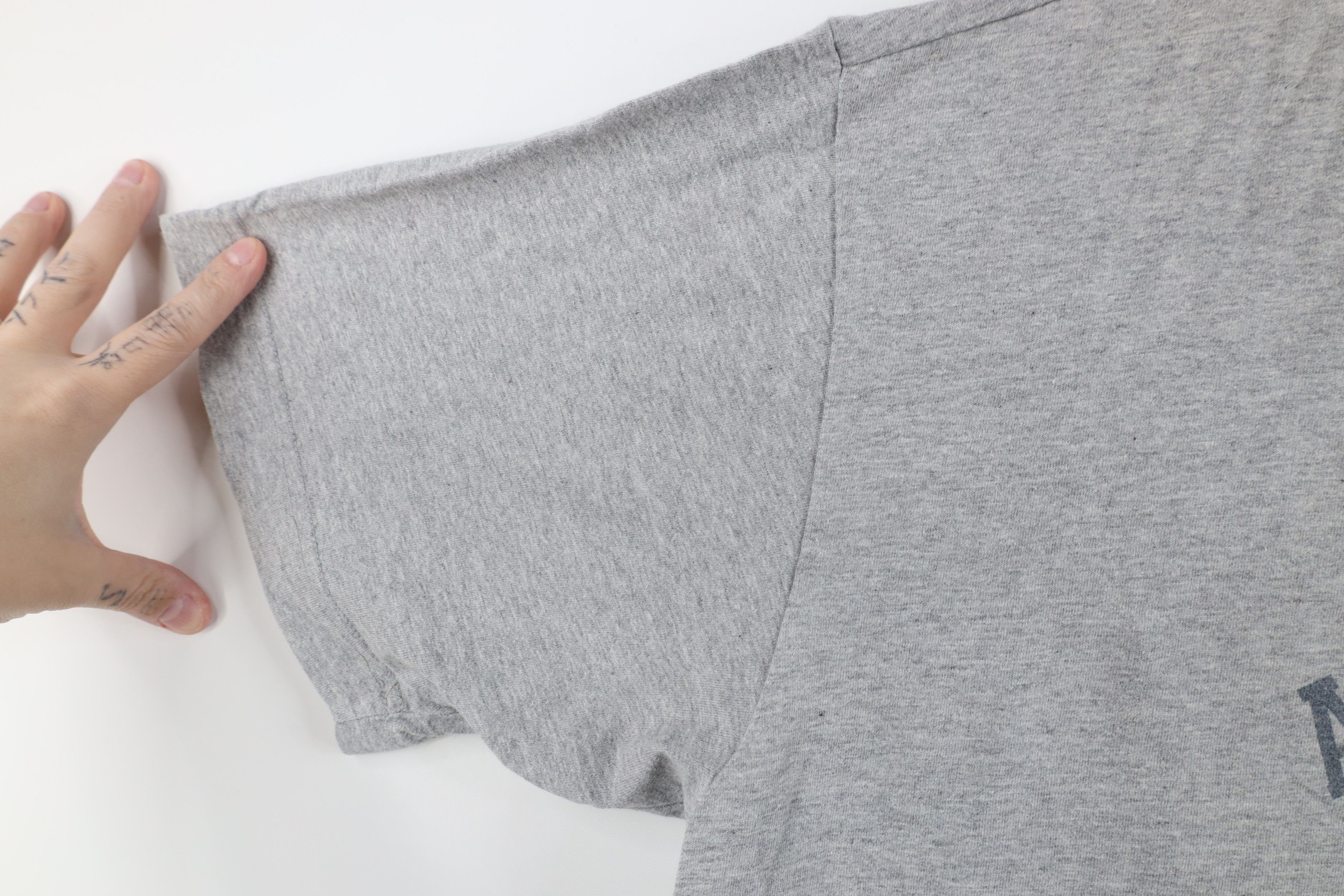 Abercrombie & Fitch Vintage 90s Abercrombie & Fitch Basketball T-Shirt Gray USA Size US L / EU 52-54 / 3 - 7 Thumbnail