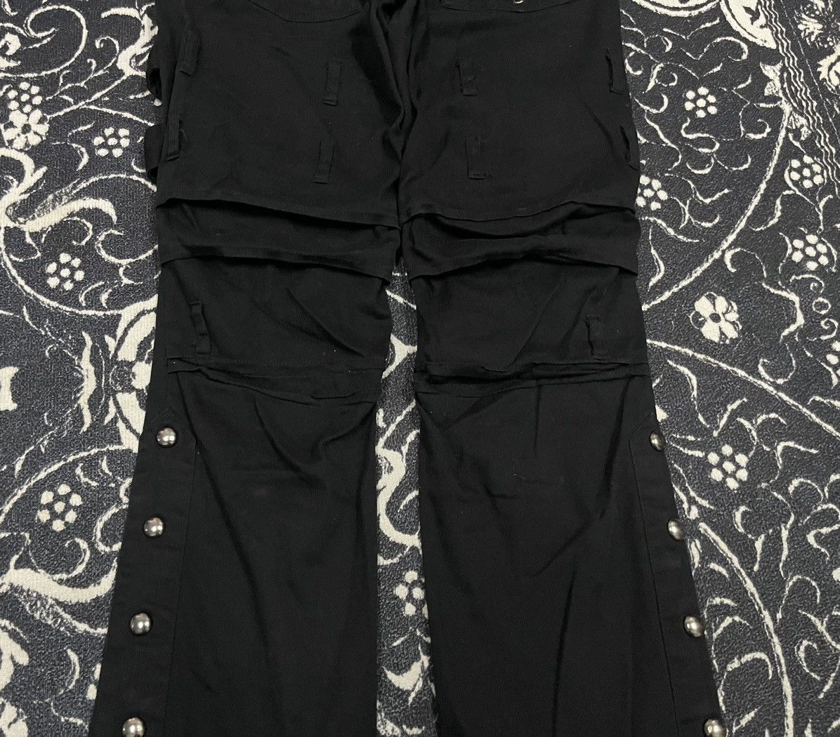 If Six Was Nine 2000s SEXPOT REVENGE BONDAGE PANT RARE DESIGN Size US 27 - 12 Thumbnail