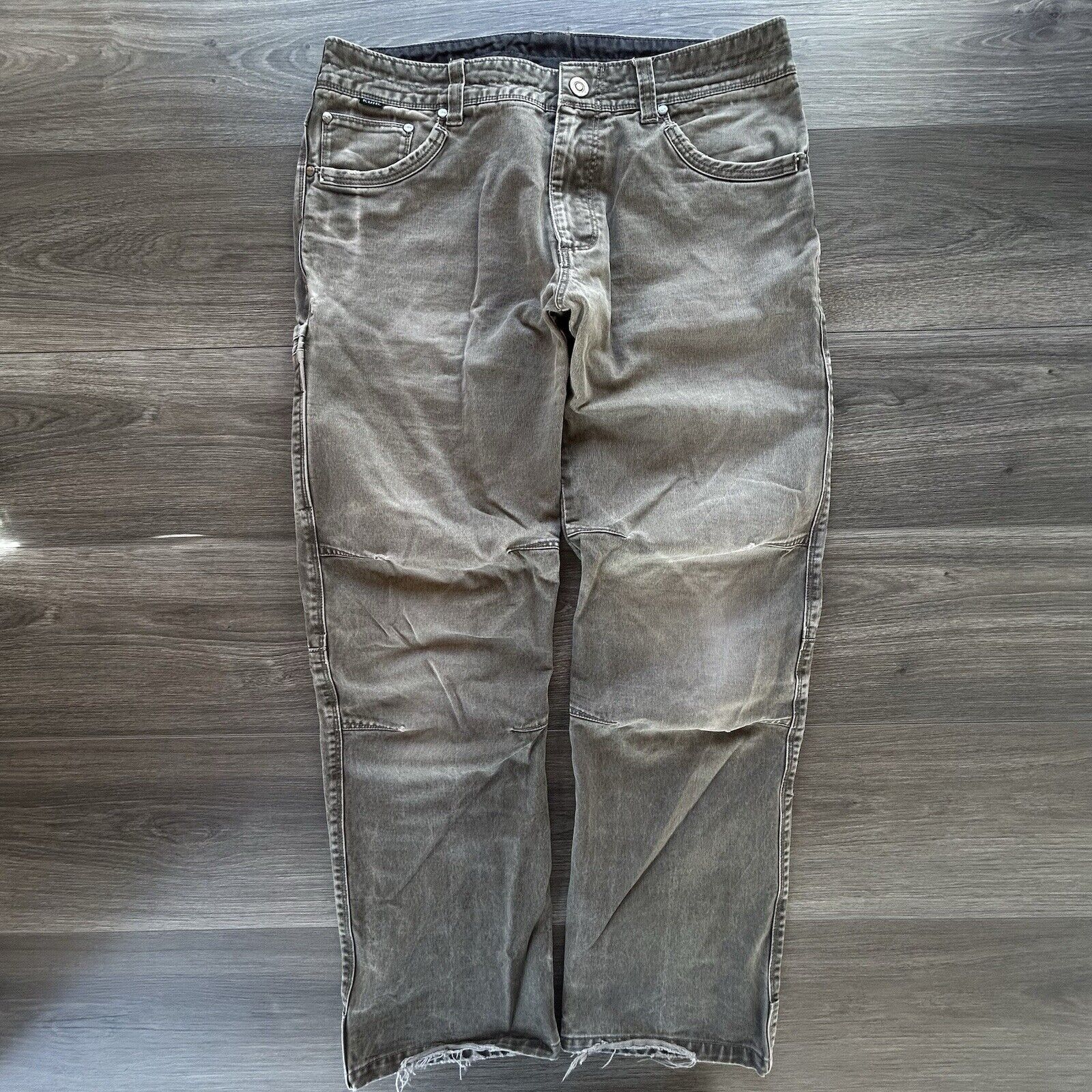Kuhl Kuhl Rydr Pants Mens 34 Canvas Faded Straight Leg GORP 5016 Size US 34 / EU 50 - 1 Thumbnail