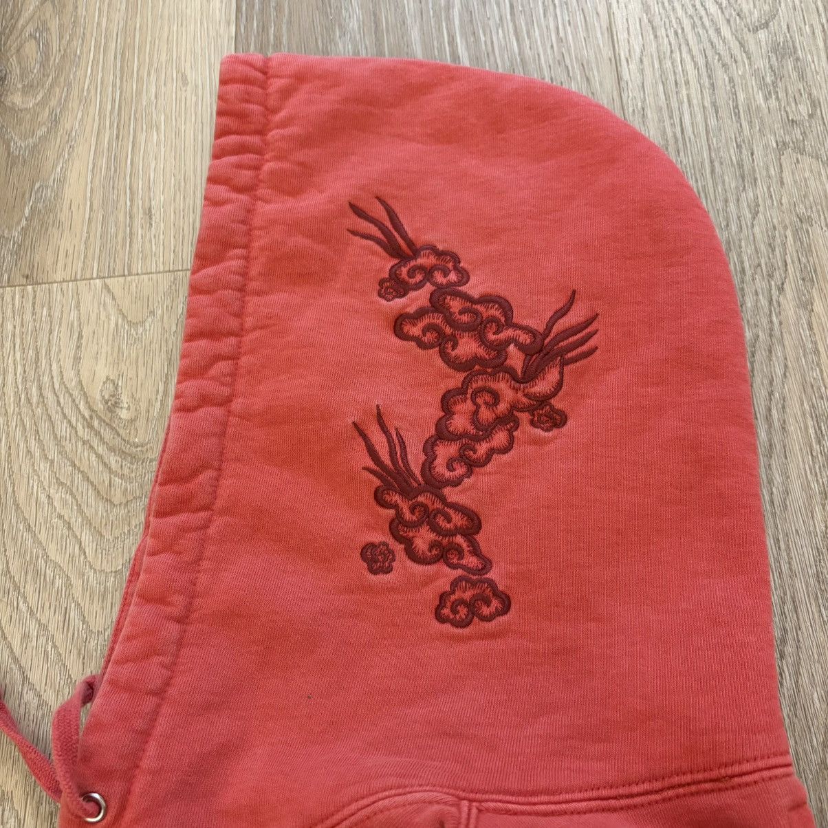 Supreme Supreme Overdyed Dragon Hooded Sweatshirt Red Medium Size US M / EU 48-50 / 2 - 5 Thumbnail