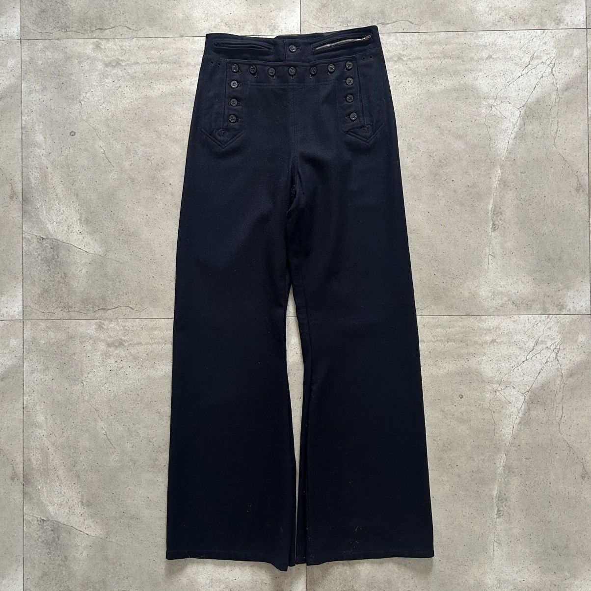 Vintage Rare 1940’s WW2 Tagged Navy Sailor Pants Size US 30 / EU 46 - 1 Thumbnail