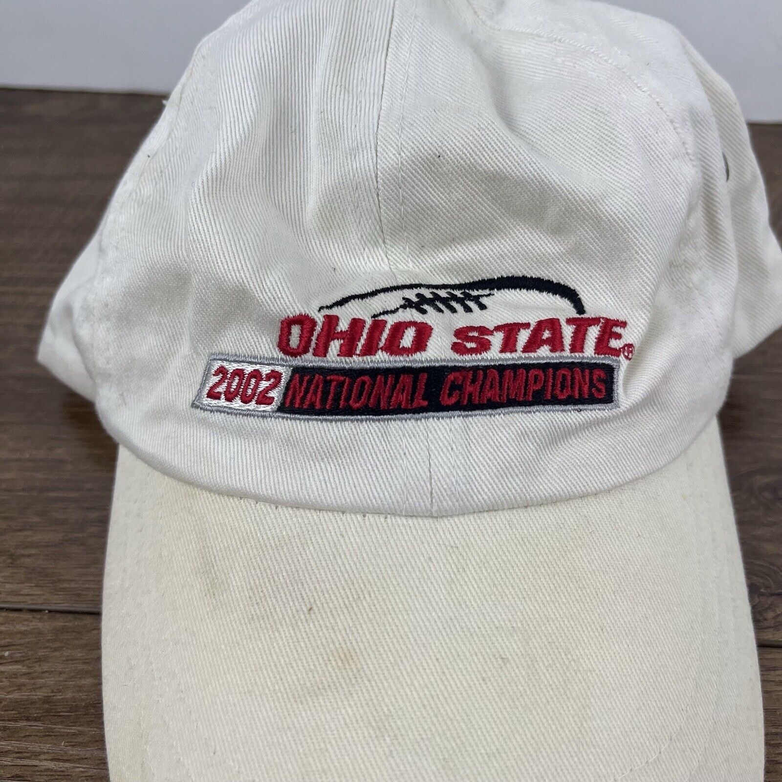 Other Ohio State Buckeyes Hat 2202 National Champions White Hat Ad Size ONE SIZE - 7 Thumbnail