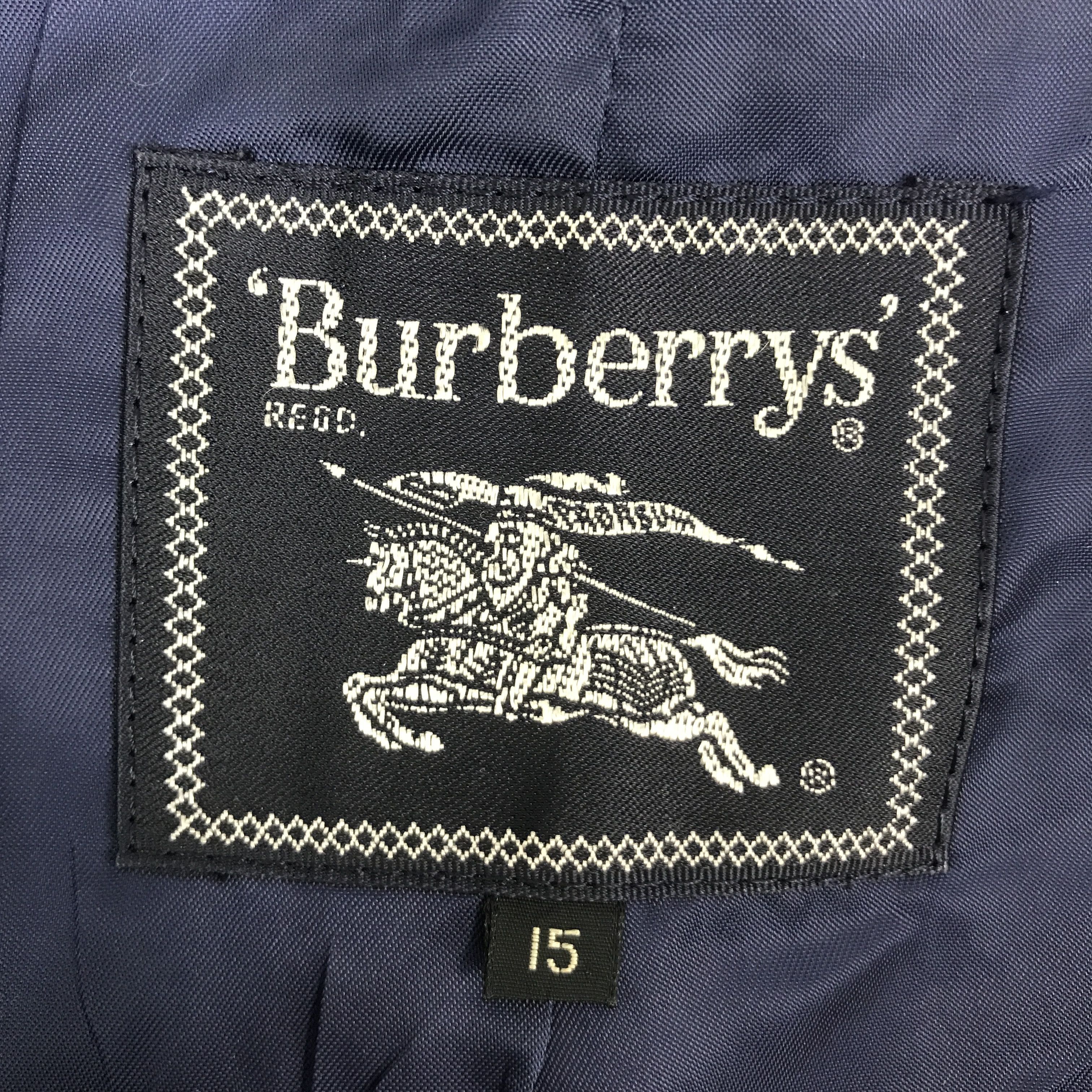 Burberry × Vintage burberrys Classic zipper Wool Jacket Size US L / EU 52-54 / 3 - 10 Thumbnail