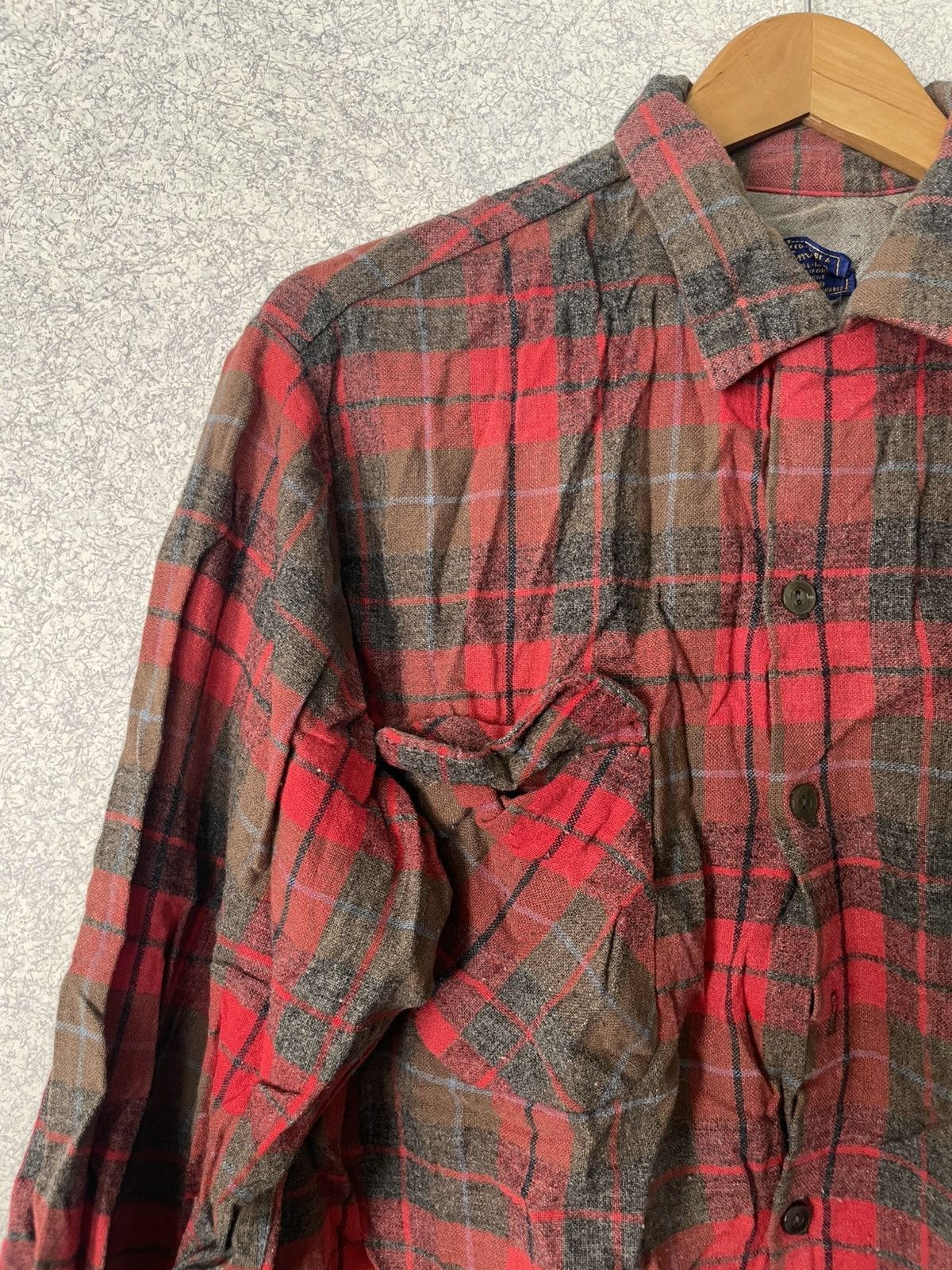 Vintage Vintage 1960-70’s Pendleton Virgin Wool Board Shirt USA Men’ Size US L / EU 52-54 / 3 - 3 Thumbnail