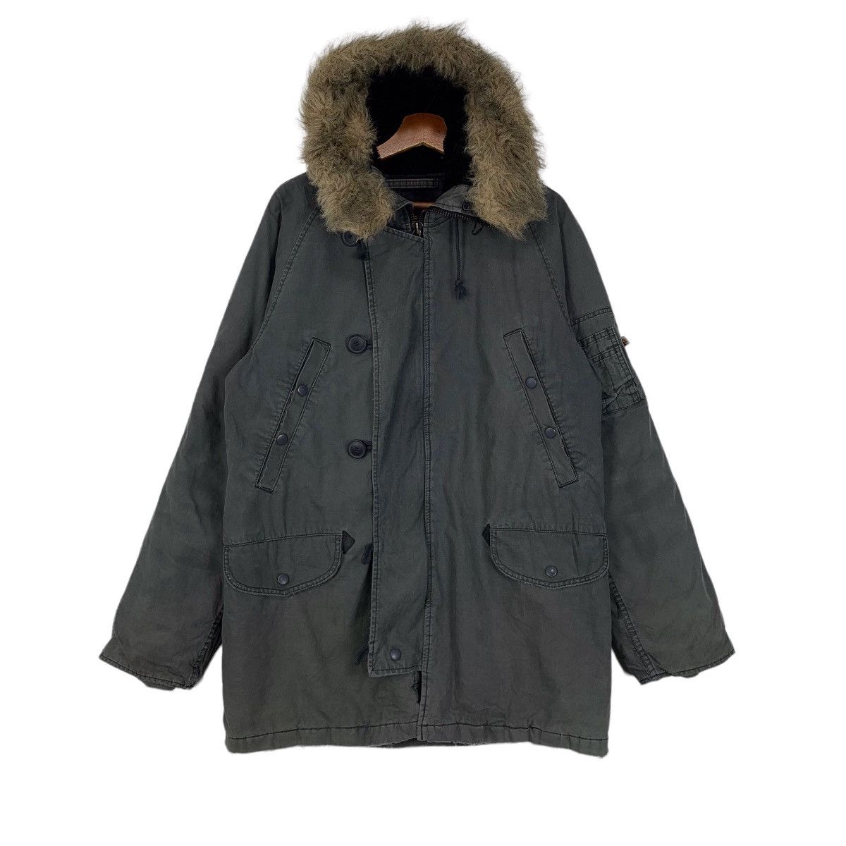 Vintage Alpha Industries Military Parka Jacket