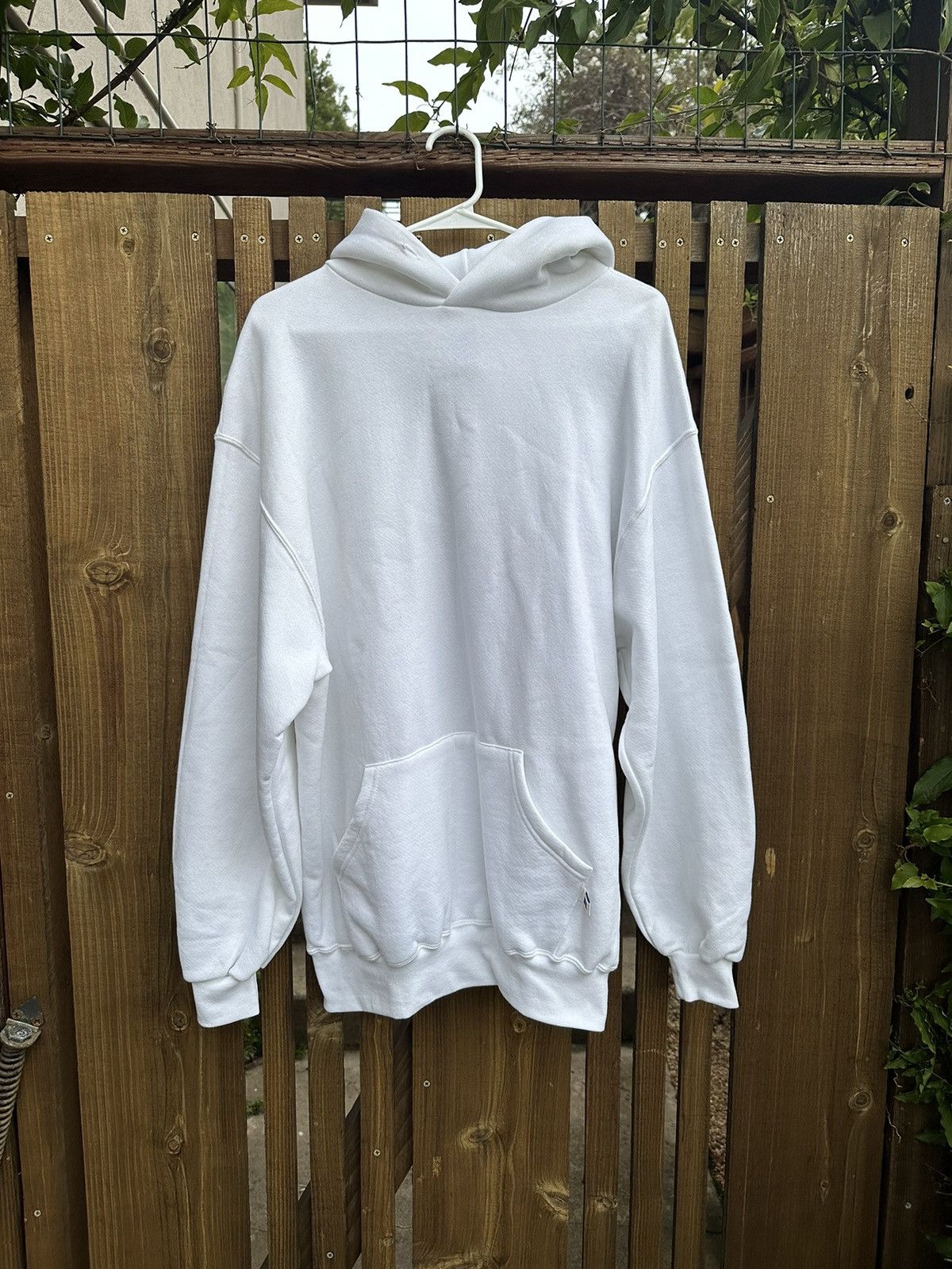 image of Russell Athletic x Vintage Russel Athletic Hoodie in White, Men's (Size XL)