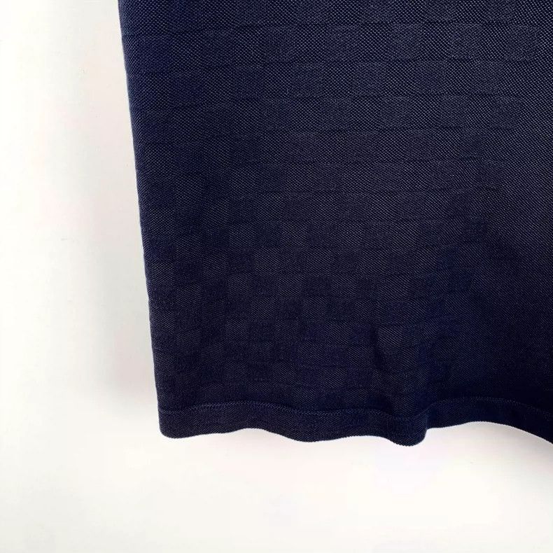 Louis Vuitton Louis Vuitton Dark Blue Cotton Short Sleeve T -2505 Size US XXL / EU 58 / 5 - 5 Thumbnail