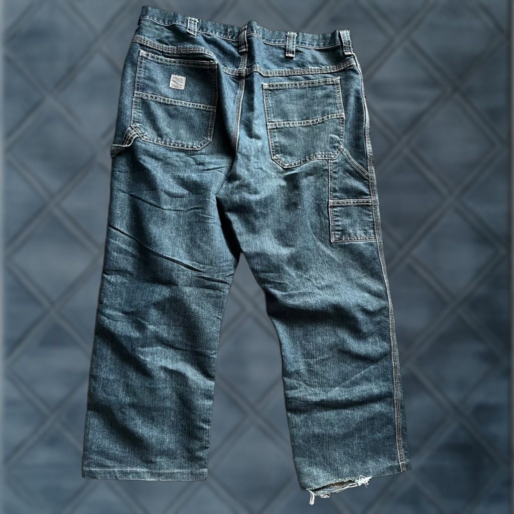 Lee VINTAGE Lee Jeans Relaxed Baggy Straight 40x30 Blue Denim Carpenter Mens Size US 40 / EU 56 - 1 Thumbnail