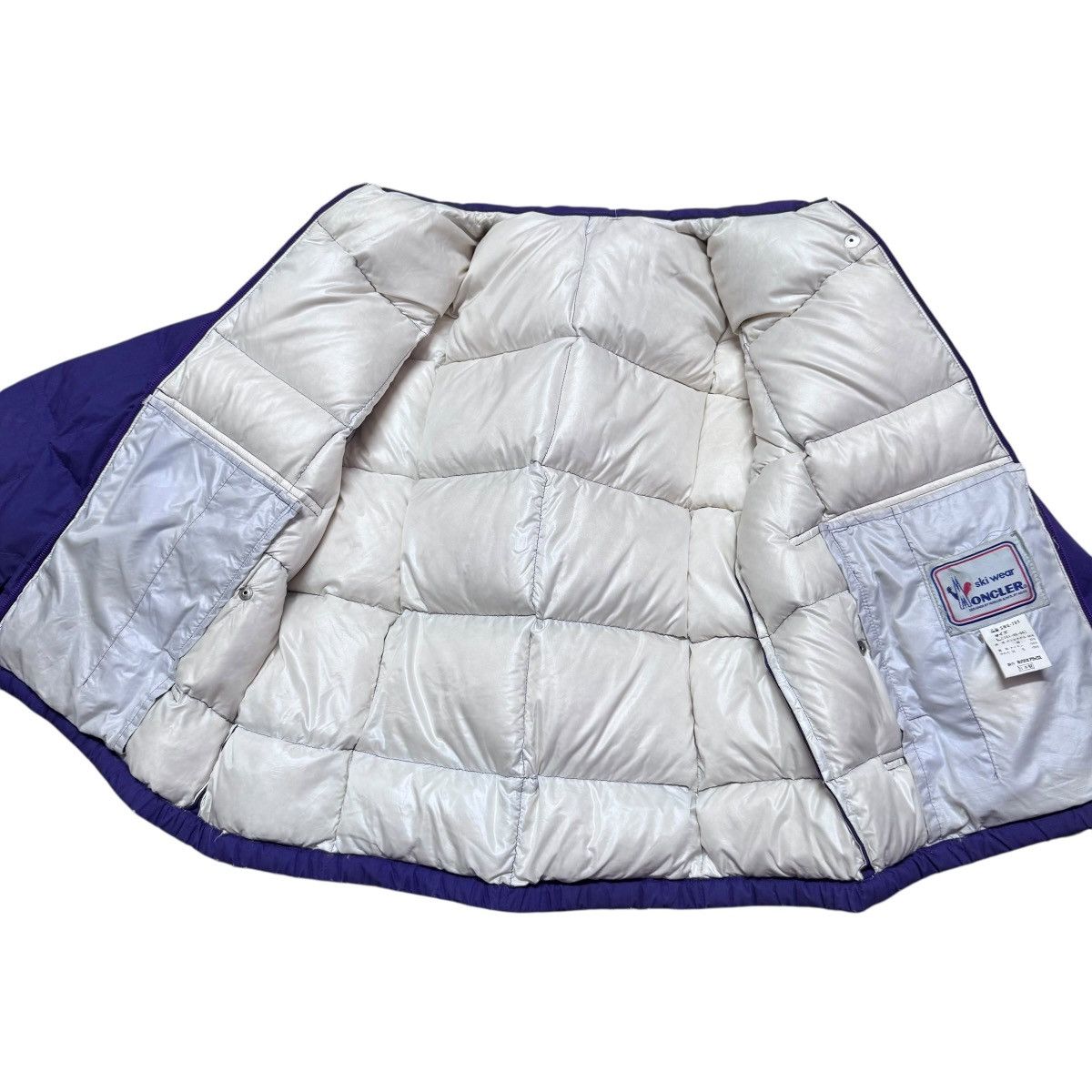 Moncler Vintage Moncler Asics Puffer Jacket Purple Size US M / EU 48-50 / 2 - 18 Thumbnail