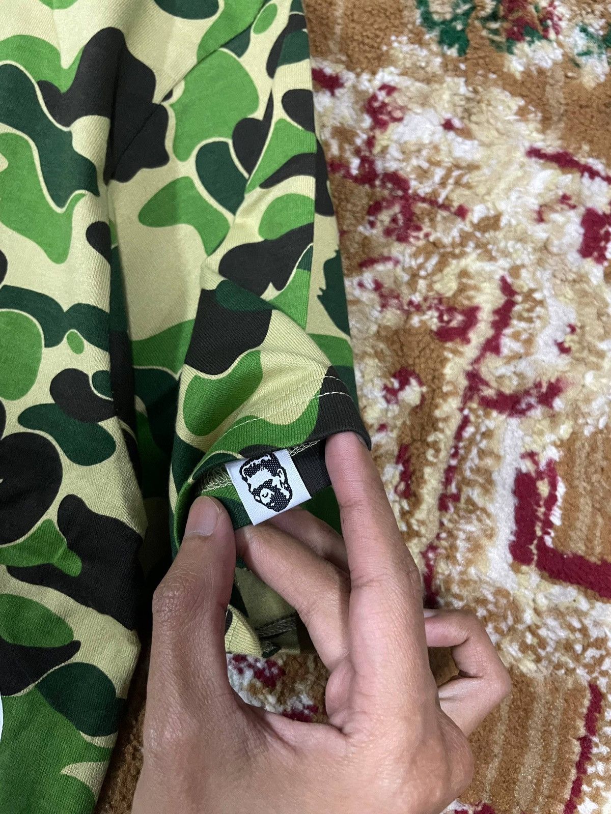 Bape BAPE ABC CAMO GREEN SHARK Size US S / EU 44-46 / 1 - 7 Thumbnail