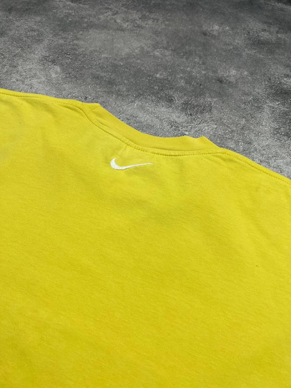 Nike Vintage 90s Nike Big Central Logo Swoosh T-shirt y2k Size US XL / EU 56 / 4 - 5 Thumbnail