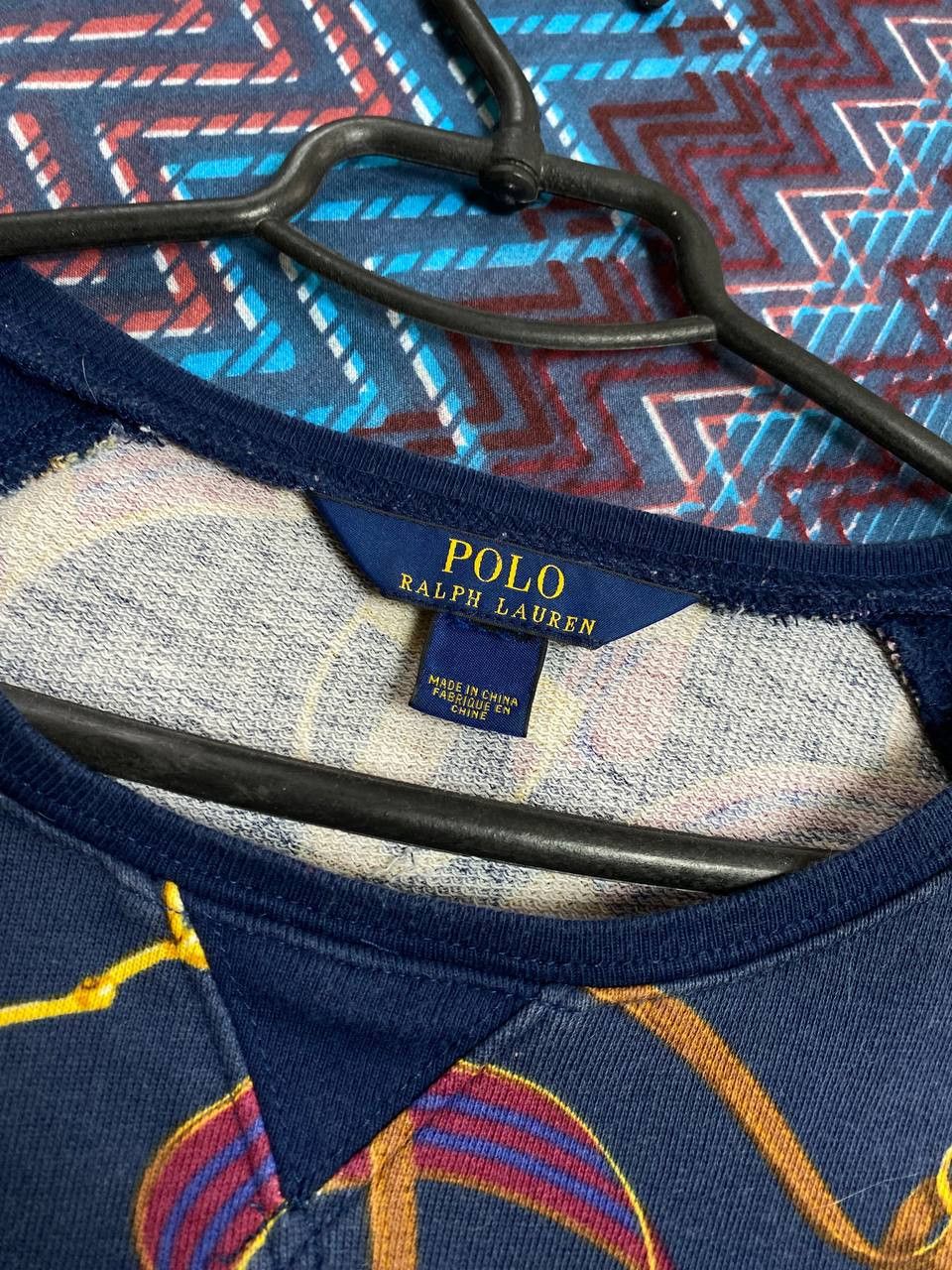 Polo Ralph Lauren Y2K streetwear Vintage Sweaters print Polo Ralph Lauren Size L / US 10 / IT 46 - 3 Thumbnail