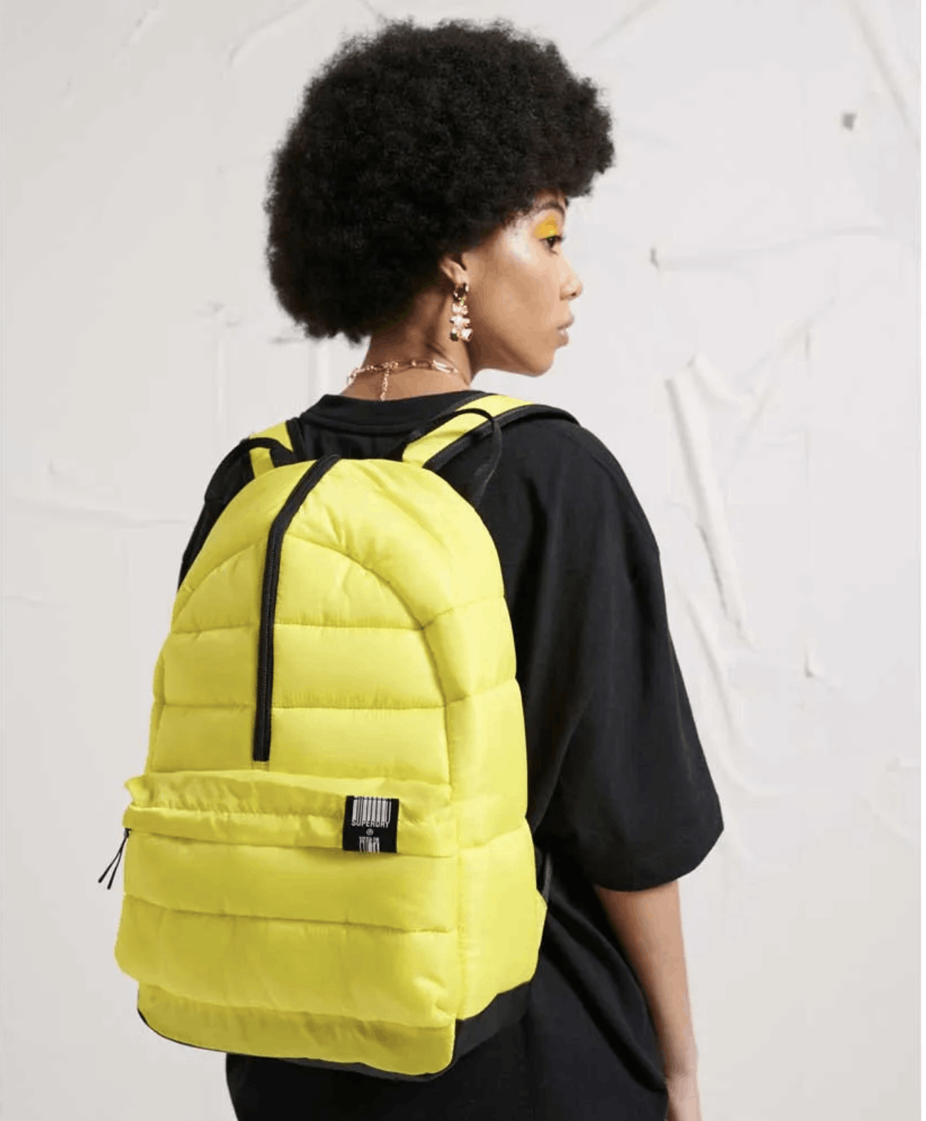 Superdry Superdry Puffer Middle Zip Montana Rucksack Padded Backpack Size ONE SIZE - 3 Thumbnail