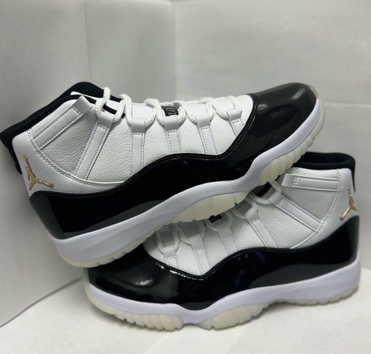 image of Jordan Nike Jordan 11 Dmp “Gratitude” Shoes in Black, Men's