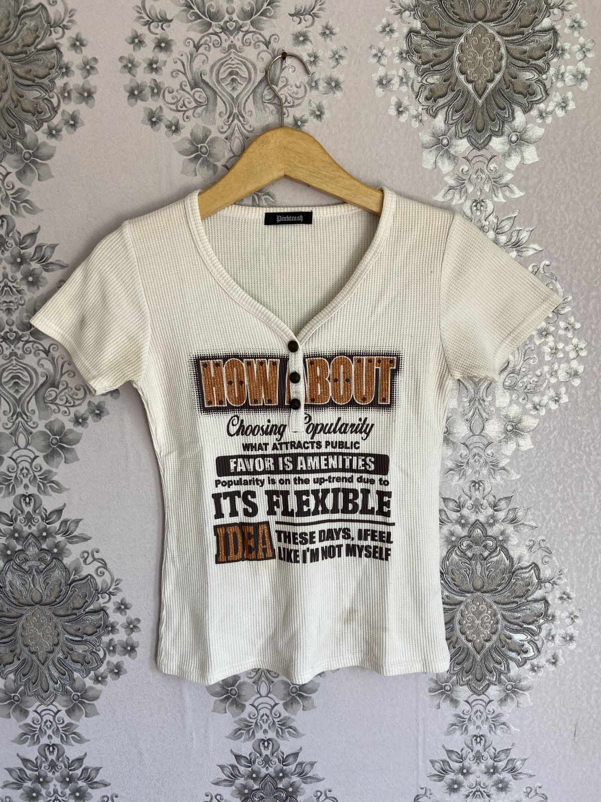 If Six Was Nine Pinkthrash Poem Tshirt Size US M / EU 48-50 / 2 - 1 Thumbnail