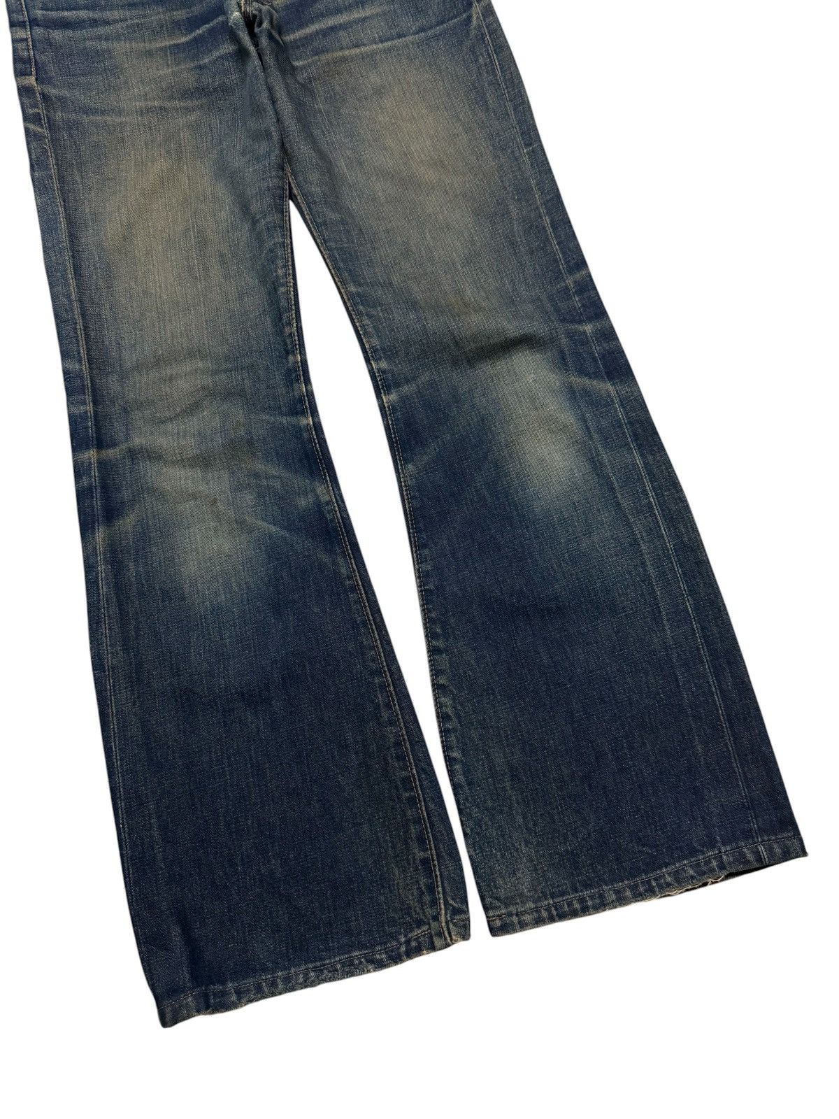 If Six Was Nine TRUE 70s-80s BOBSON WHISKER BELL BOTTOM BOOTCUT RUSTY MUD Size US 32 / EU 48 - 4 Thumbnail