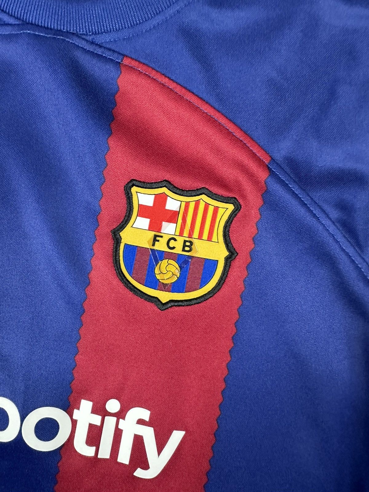 Nike Nike Barcelona Fc Home 2023/24 Soccer Football Jersey Size US XS / EU 42 / 0 - 3 Thumbnail
