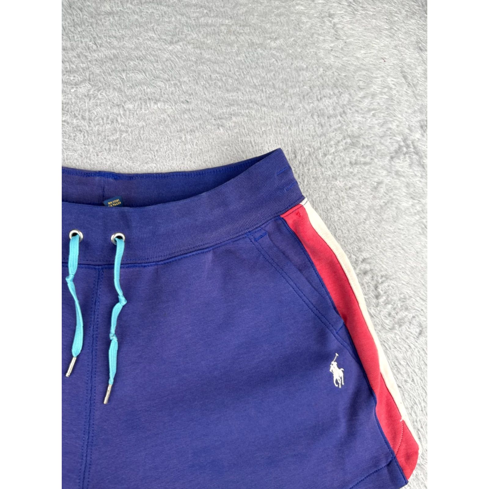 Polo Ralph Lauren Polo Ralph Lauren Shorts Womens XS 28x5 Purple Denim 80s Cross Logo Casual Size XS / US 0-2 / IT 36-38 - 5 Thumbnail