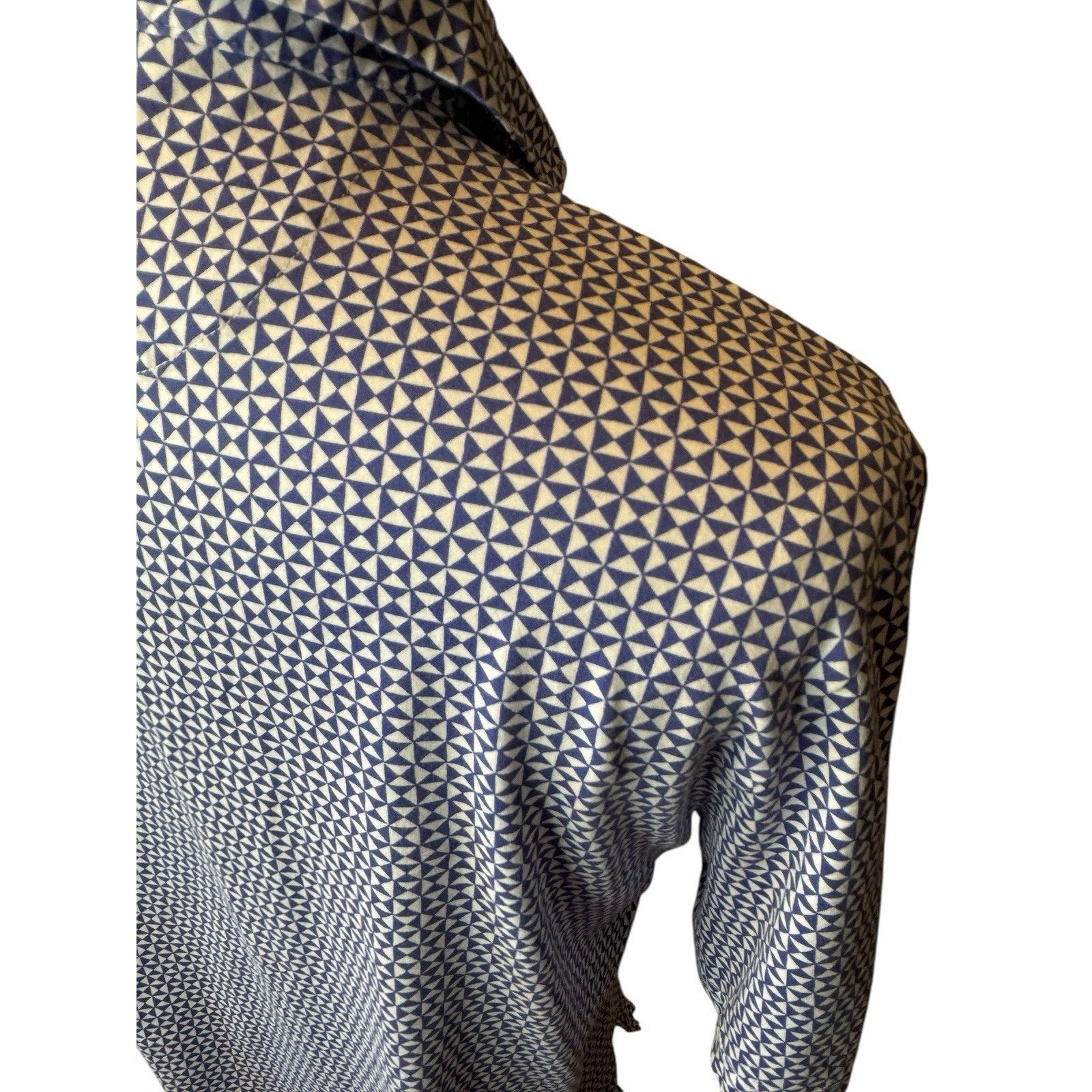 Polo Ralph Lauren Ralph Lauren Polo Golf Geometric Soft Sport Shirt Blue Size US M / EU 48-50 / 2 - 3 Thumbnail