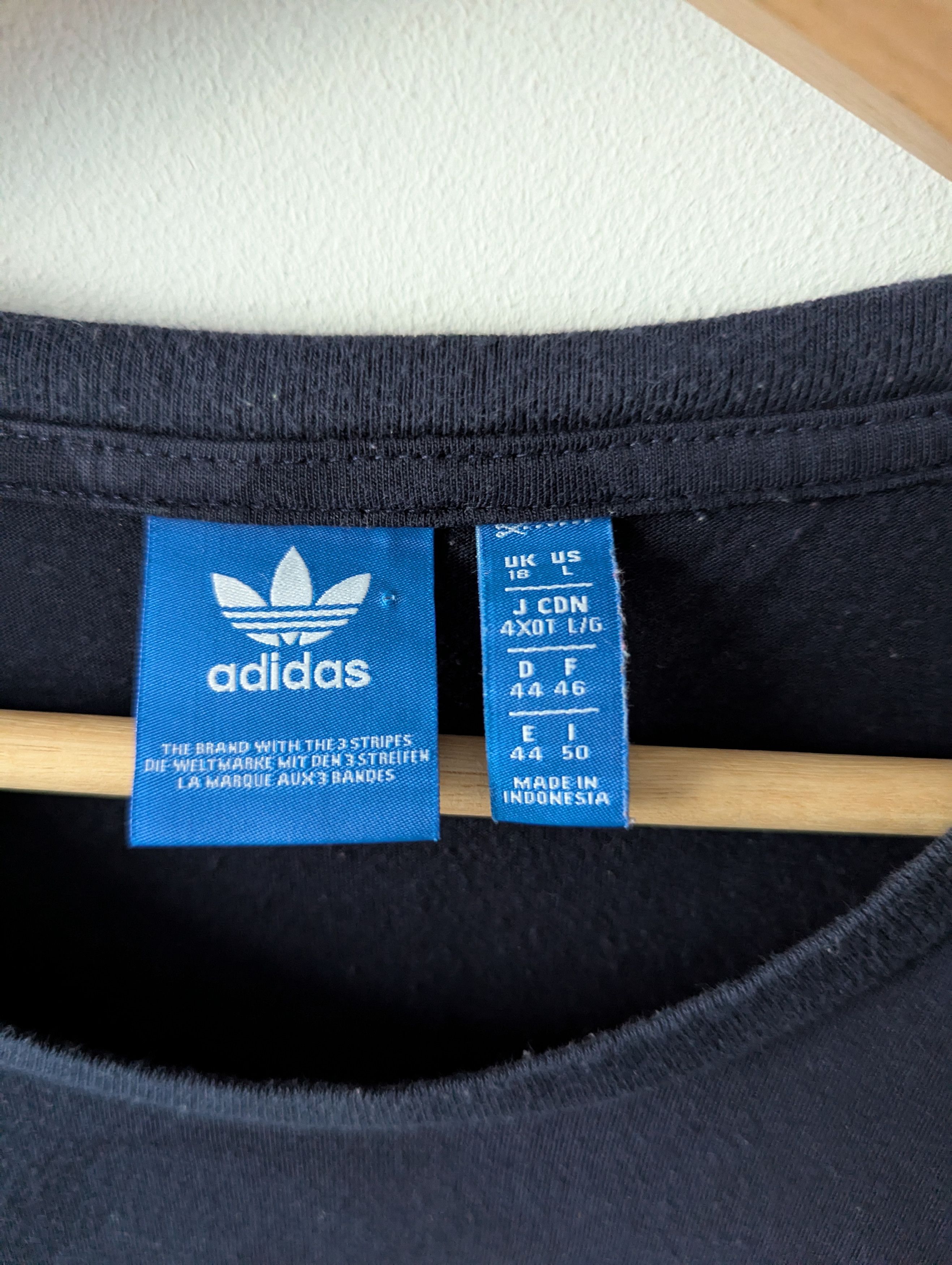 Adidas Adidas Originals Trefoil Camo T-shirt Black Navy Size L Size US L / EU 52-54 / 3 - 2 Thumbnail