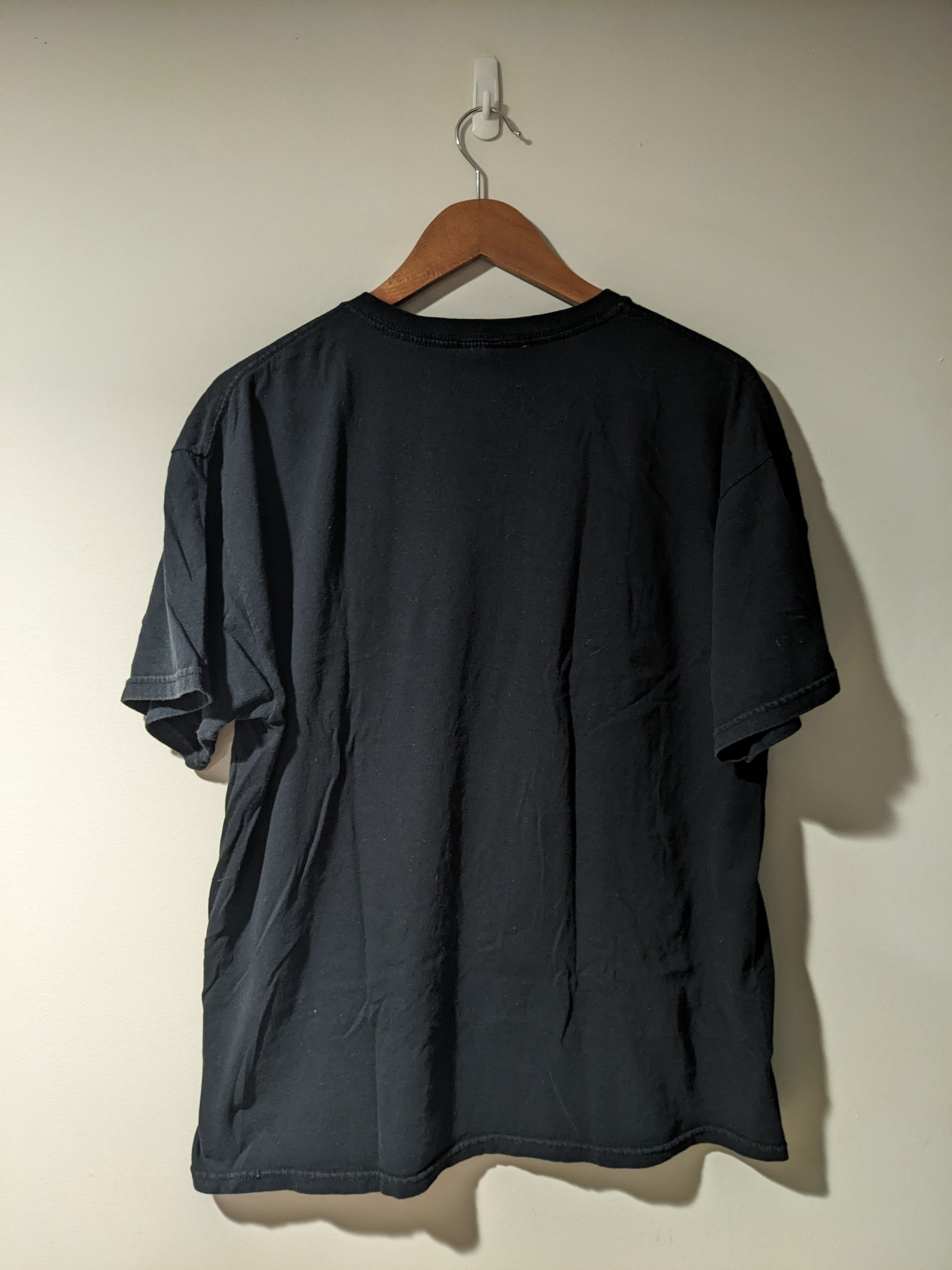 Anvil × Vintage Vintage Y2K Washington D.C. Map City Black X-Large T-Shirt Size US XL / EU 56 / 4 - 4 Thumbnail