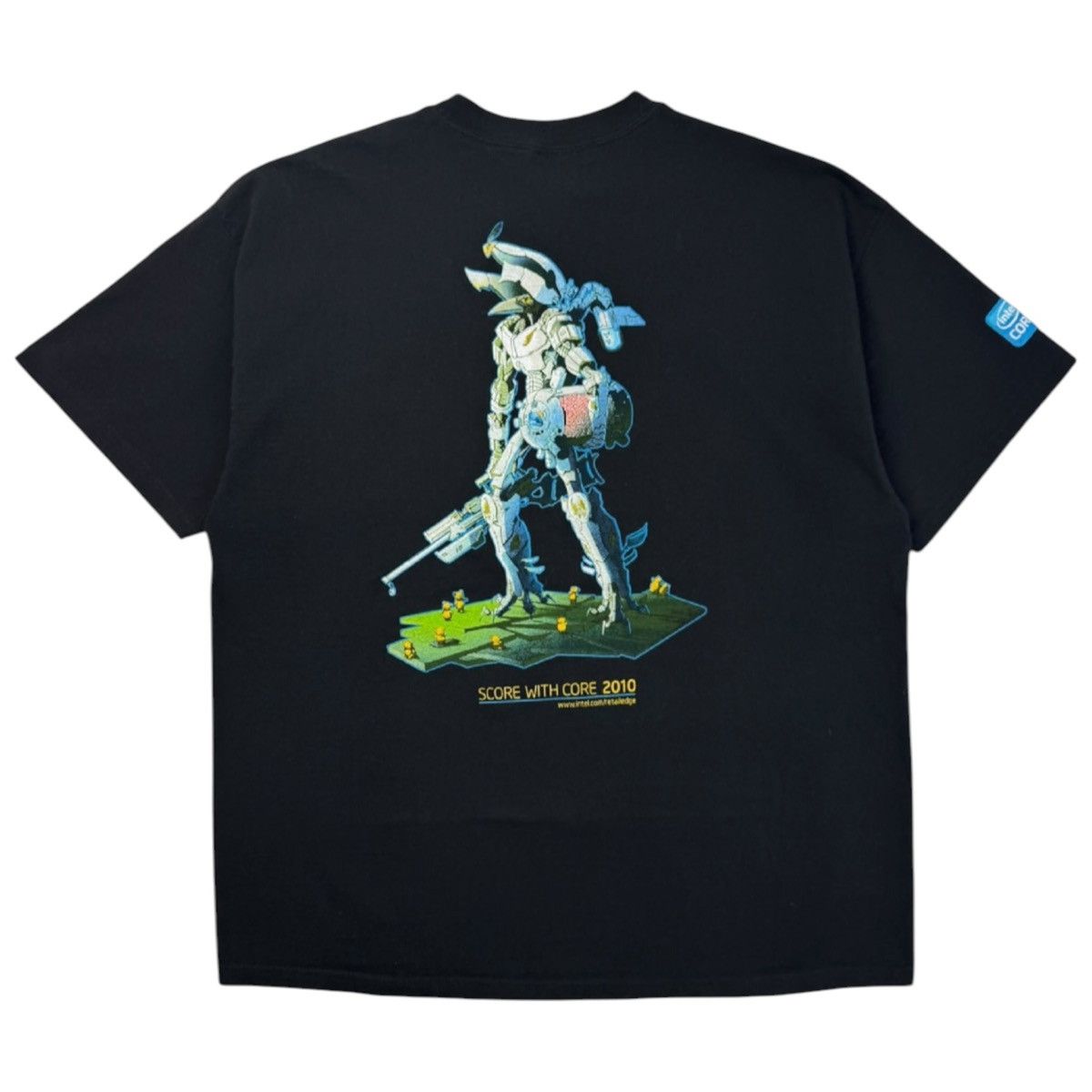 Hi Tec Vintage Intel “Late Riser. Early Adopter” Tech Promo T-Shirt Size US XL / EU 56 / 4 - 1 Thumbnail