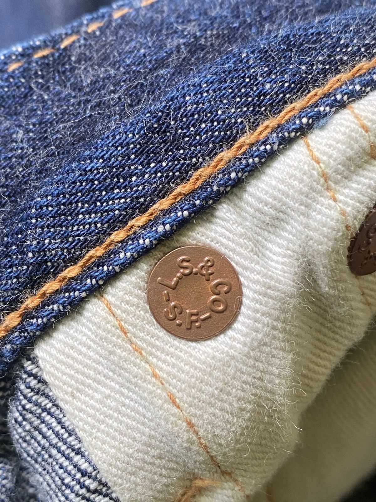 Levi's Levi’s 1947 501xx Japan Repro Selvedge Big E Denim Pants Size US 29 - 13 Thumbnail