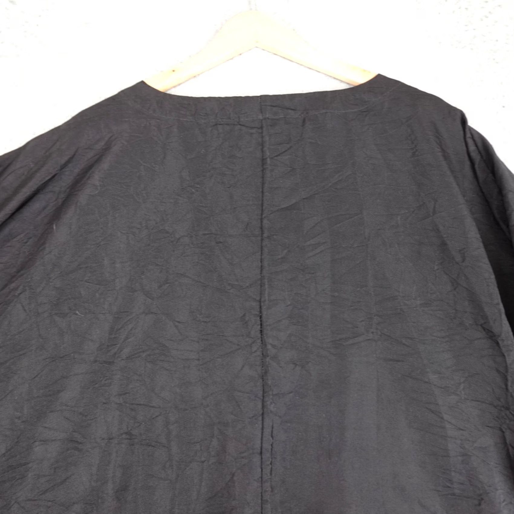 Vintage Prologue Womens Large Black Long Sleeve Pullover Round Neck Shirt Size L / US 10 / IT 46 - 7 Thumbnail