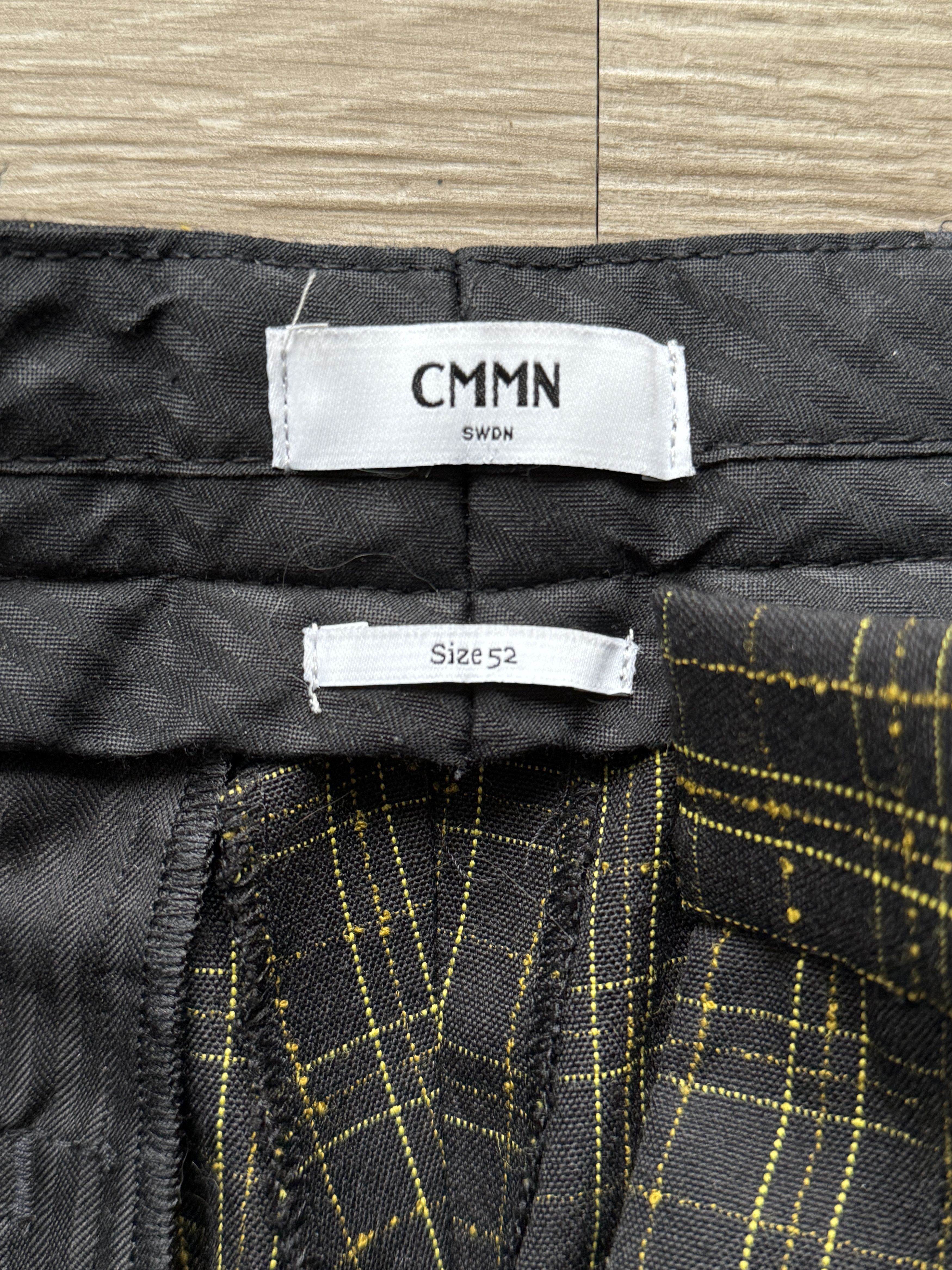 CMMN SWDN Stenson Neon Check Tapered Pants Size US 36 / EU 52 - 6 Thumbnail