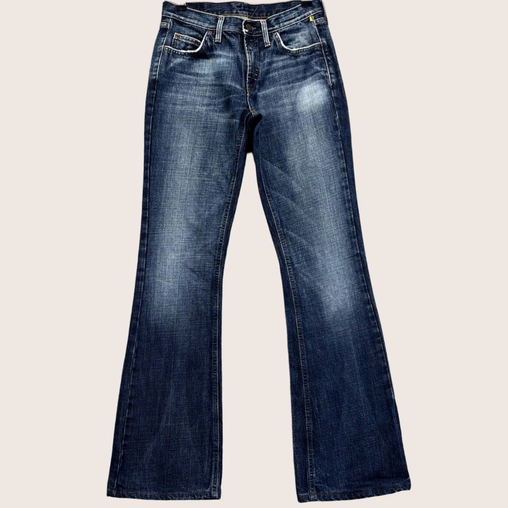 Bell VINTAGE Meltin' Pot New Bell Jeans W28 L34 Women’s Blue Jeans Pre Loved Ladies Rare Size 28" / US 6 / IT 42 - 1 Thumbnail