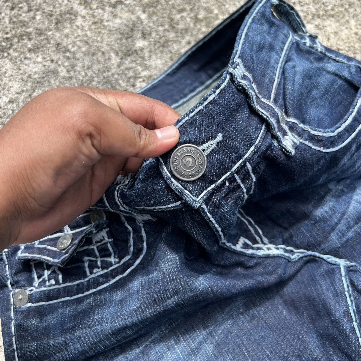 True Religion “TRUE RELIGION” RICKY RELAXED STRAIGHT ACID WASH DENIM JEANS Size US 32 / EU 48 - 10 Thumbnail