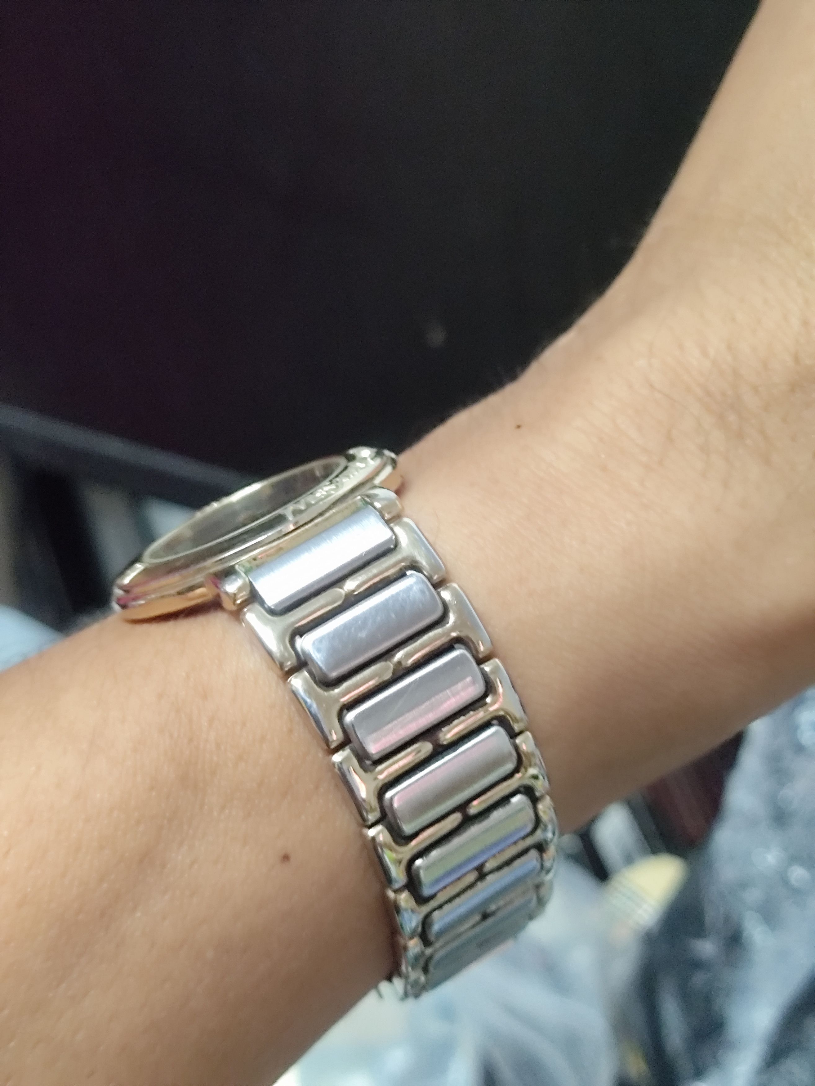 Designer × Vintage × Yves Saint Laurent Vintage Yves Saint Laurent Ladies Watch (Fully steel) Size ONE SIZE - 9 Thumbnail
