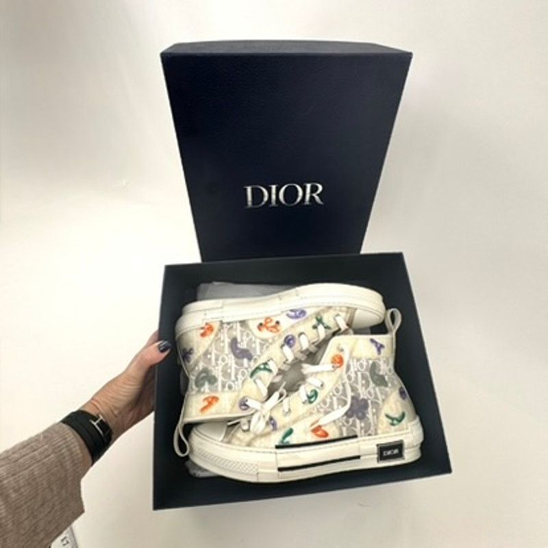 Dior Dior x Kenny Scharf Technical Oblique Patch B23 Sneakers 46 Size US 13 / EU 46 - 15 Thumbnail