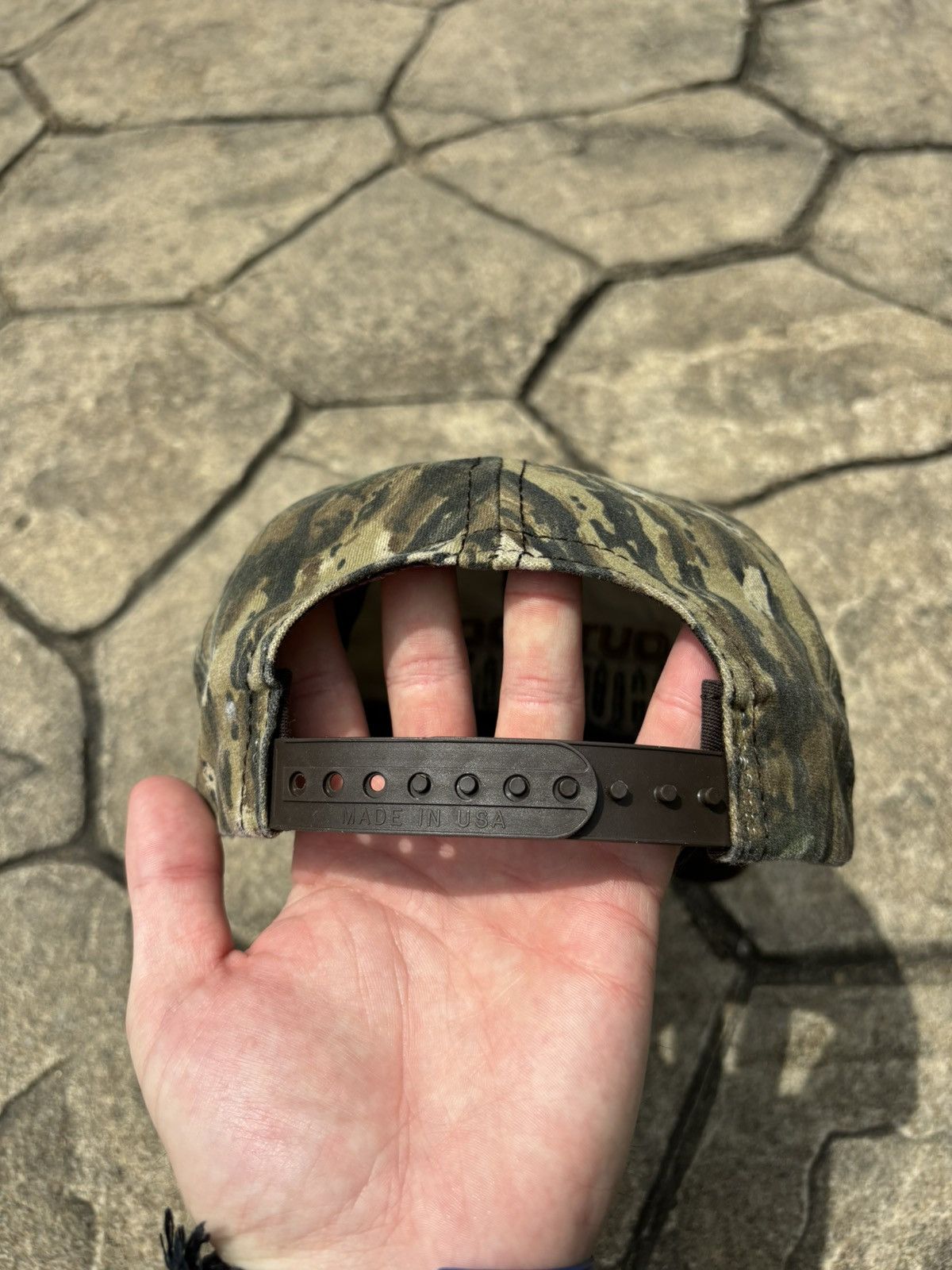 Vintage Y2K Outdoor Hunting Camo All Over Print Snapback Hat Size ONE SIZE - 5 Thumbnail