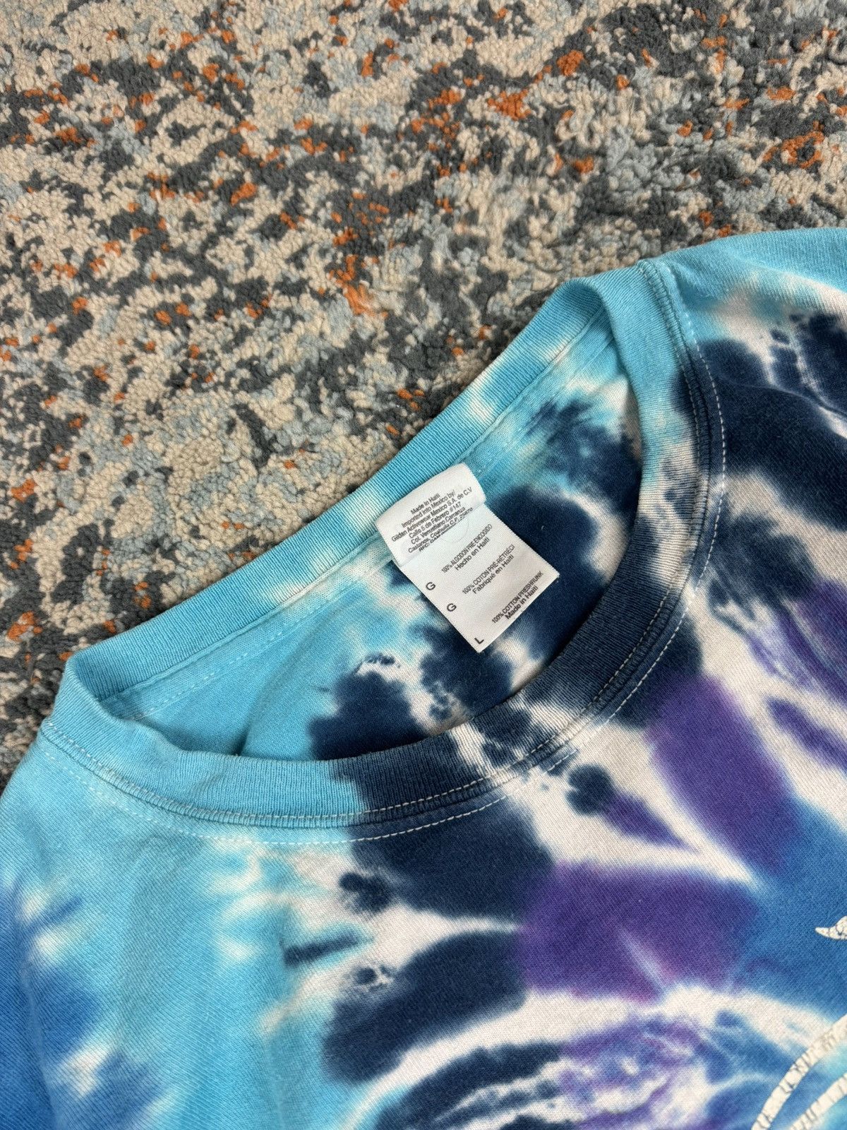 Vintage Vintage 00s Woodstock tie dye hippie grateful dead style tee Size US L / EU 52-54 / 3 - 8 Thumbnail