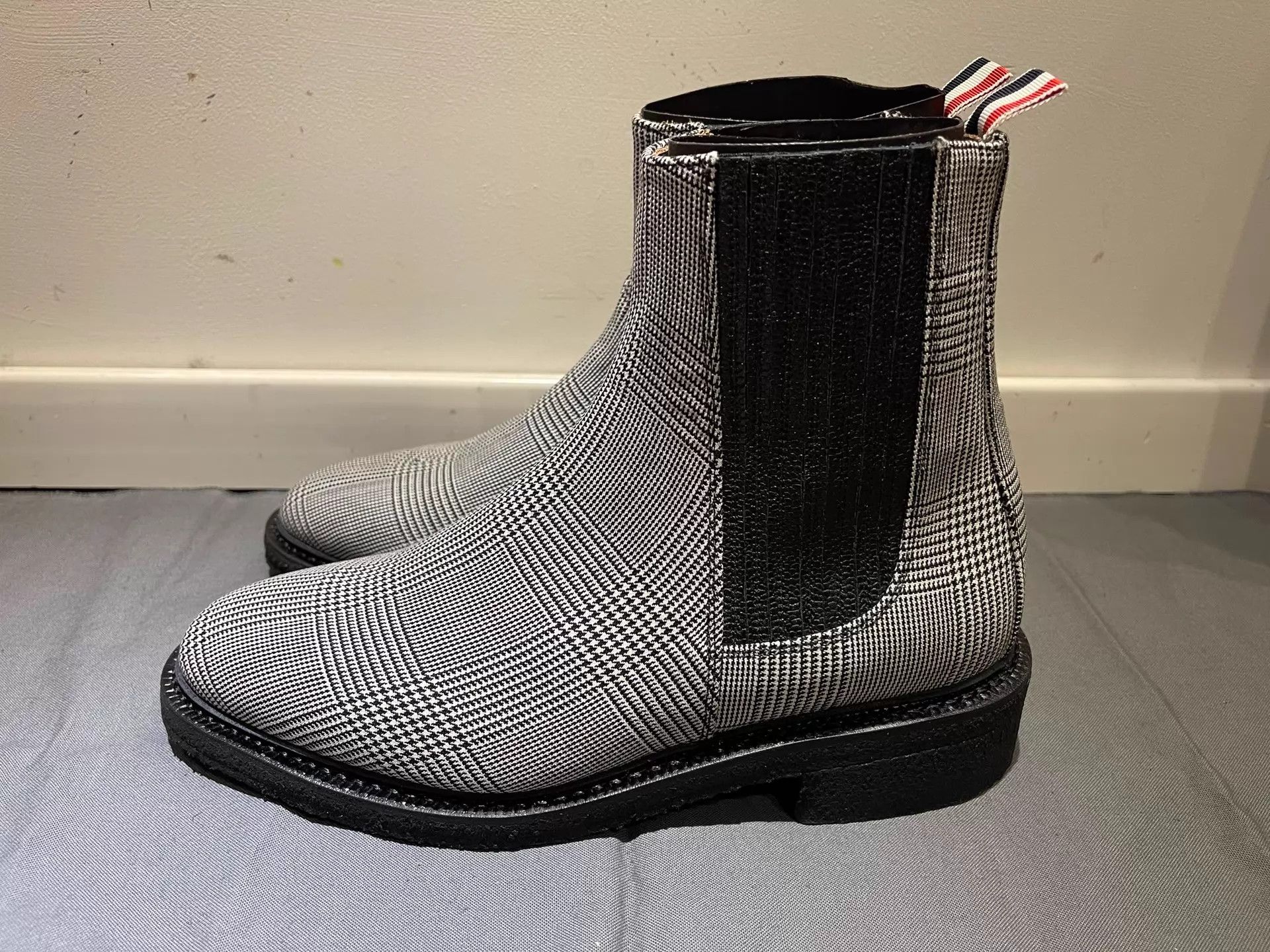 Thom Browne Thom Browne Houndstooth Chelsea Boots US7 New With Box Size US 7 / EU 40 - 3 Thumbnail