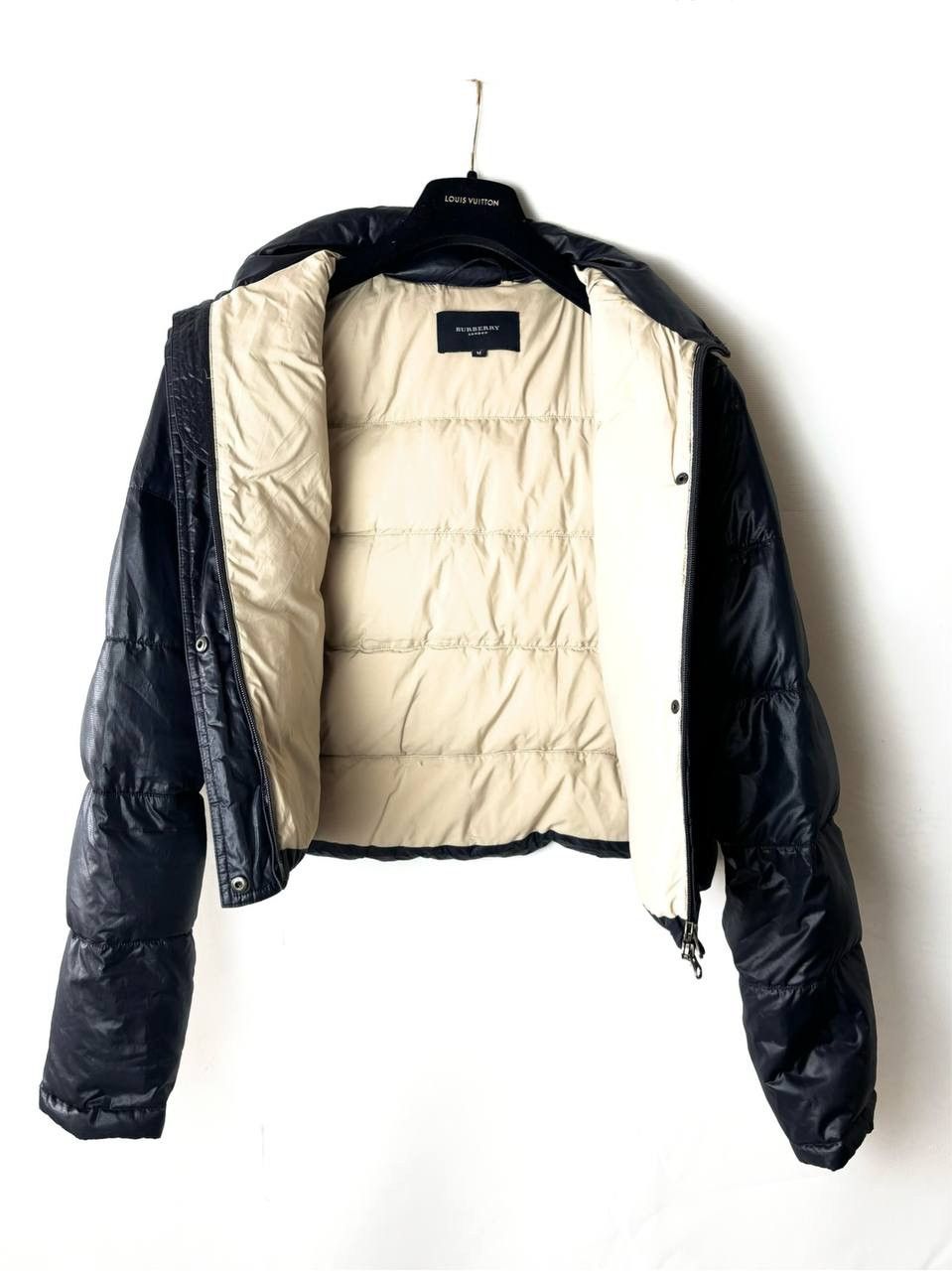 Burberry Vintage Burberry Cropped Puffer Jacket Size M / US 6-8 / IT 42-44 - 3 Thumbnail