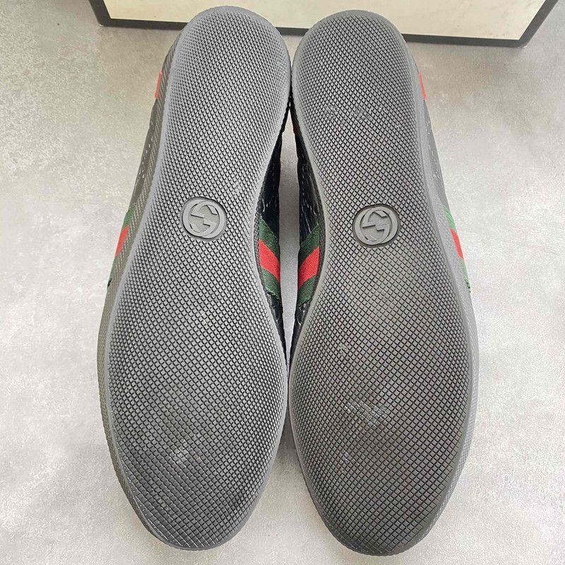 Gucci Gucci Low-Top Sneakers with Signature Design - Size US 8.5 / EU 41-42 - 4 Thumbnail
