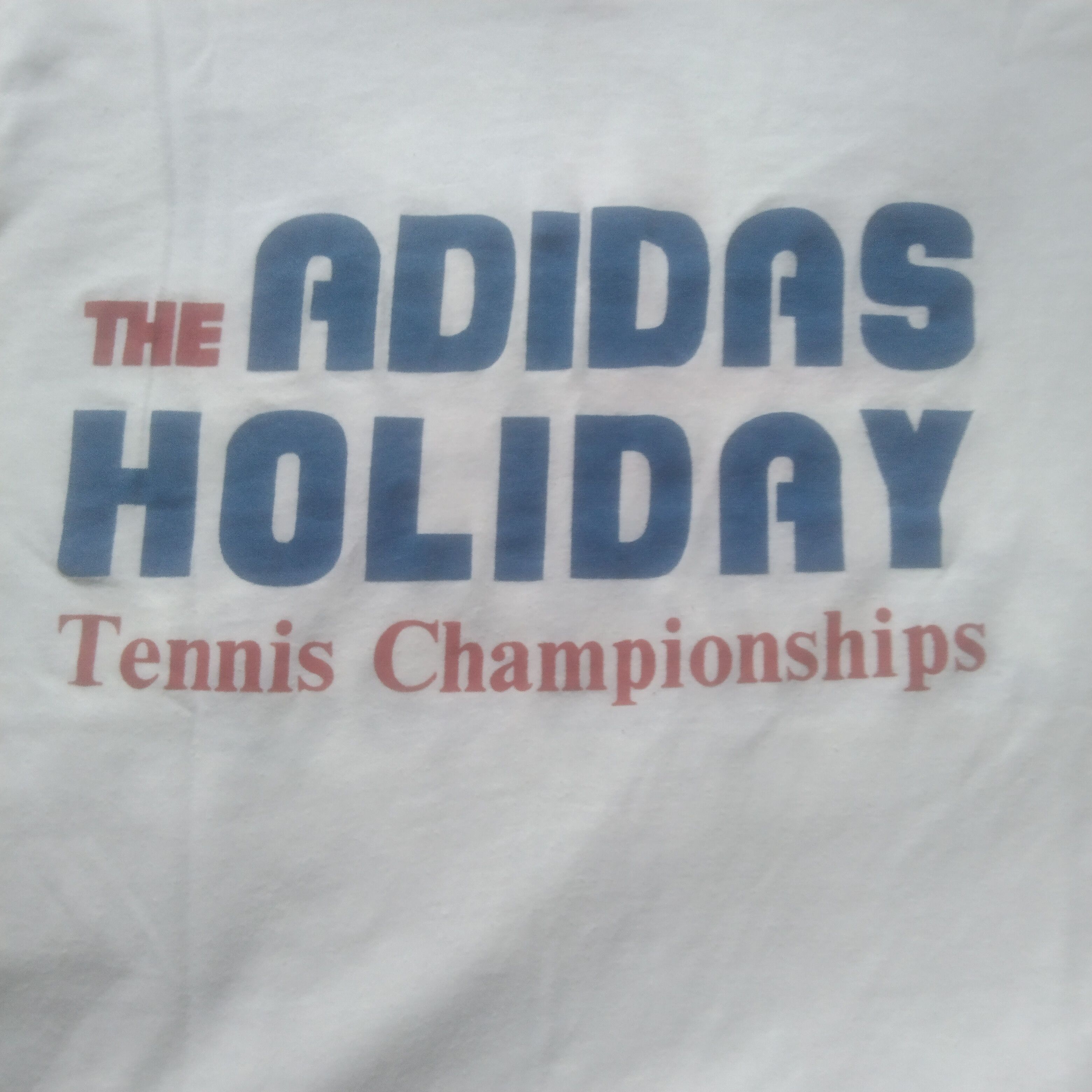 Adidas × Vintage Vintage 80's Adidas Trefoil Rainbow Tennis Championships Size US XS / EU 42 / 0 - 5 Thumbnail