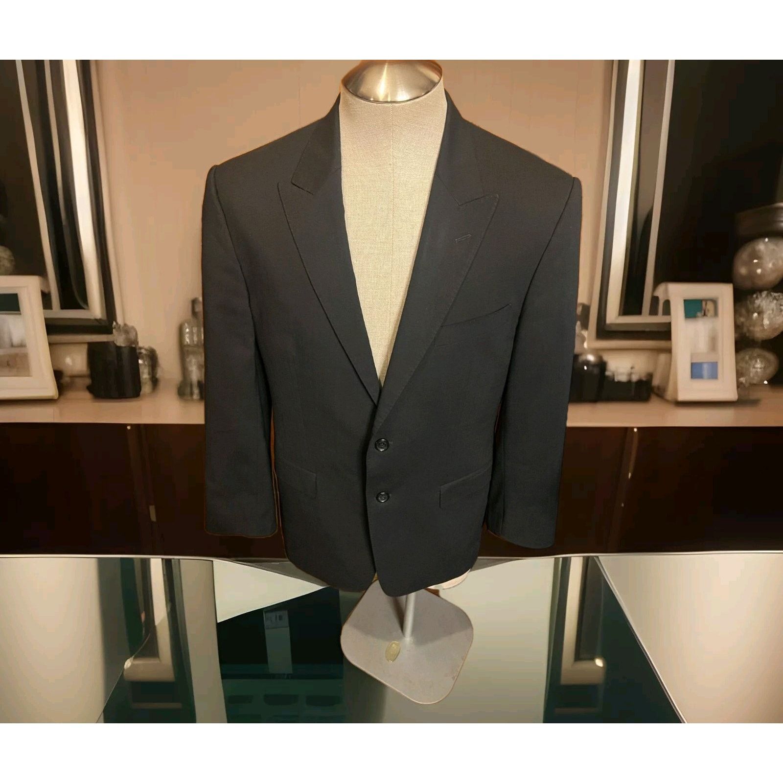 Versace Versace Collection by Gianni Versace Black Blazer Size 40 US Size 40R - 1 Thumbnail