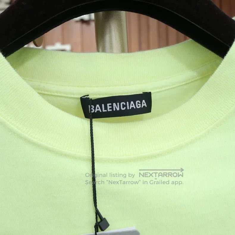 Balenciaga Balenciaga Men's Short Sleeve Size US S / EU 44-46 / 1 - 4 Thumbnail