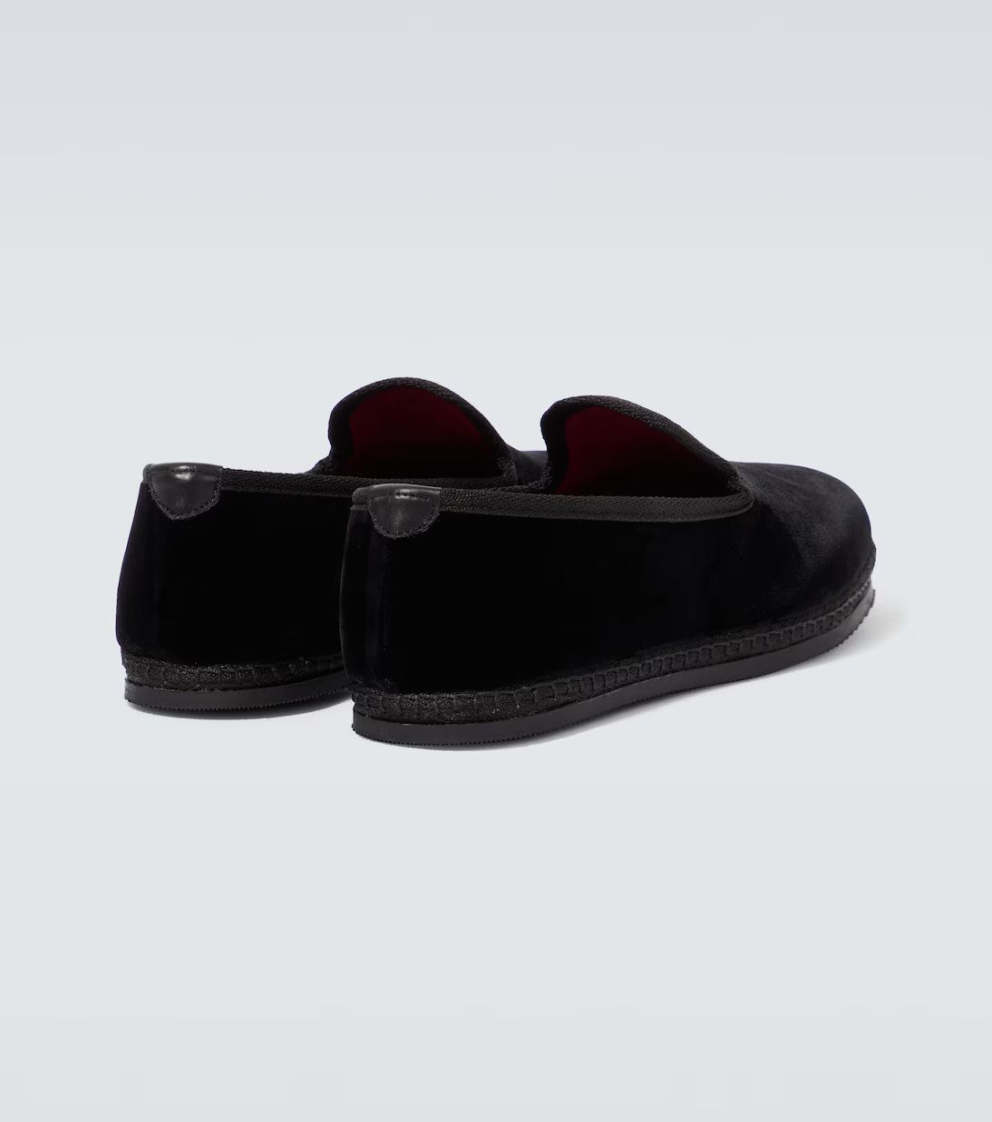 Tom Ford o1w1db10724 Neal Velvet Loafers in Black Size US 12 / EU 45 - 6 Thumbnail