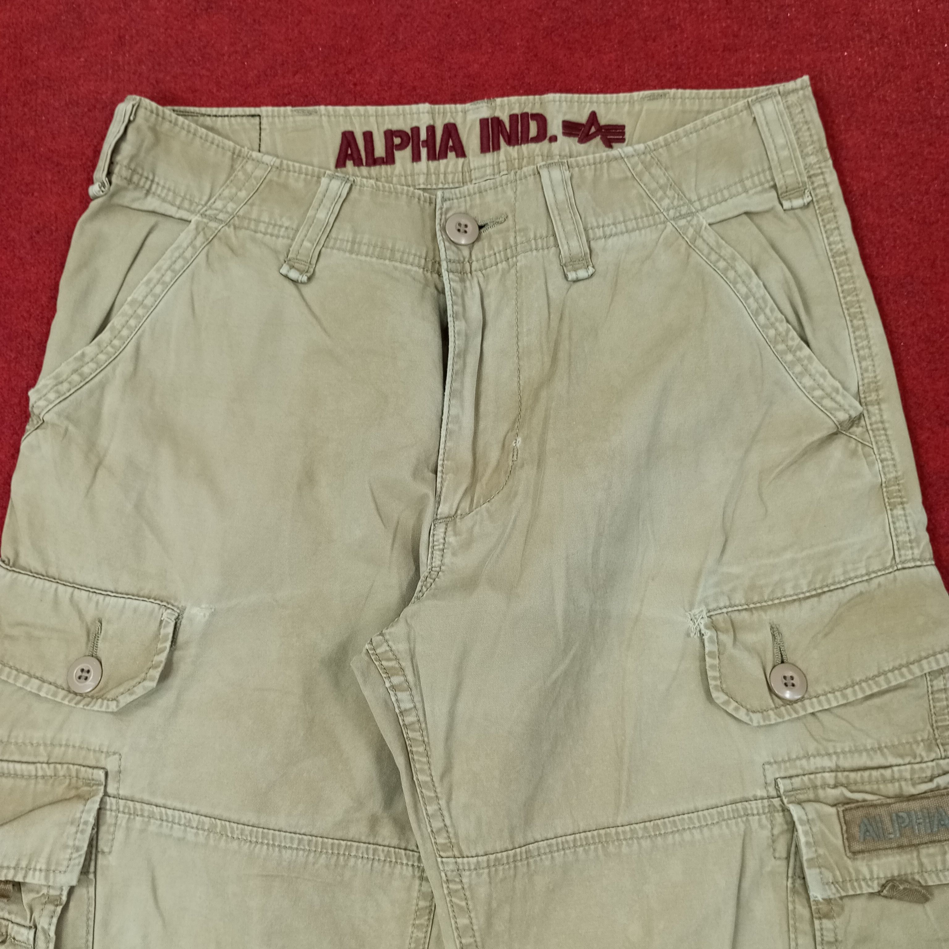 Alpha Industries Alpha Industries Cargo Style Pants c244n4 Size US 31 - 2 Thumbnail