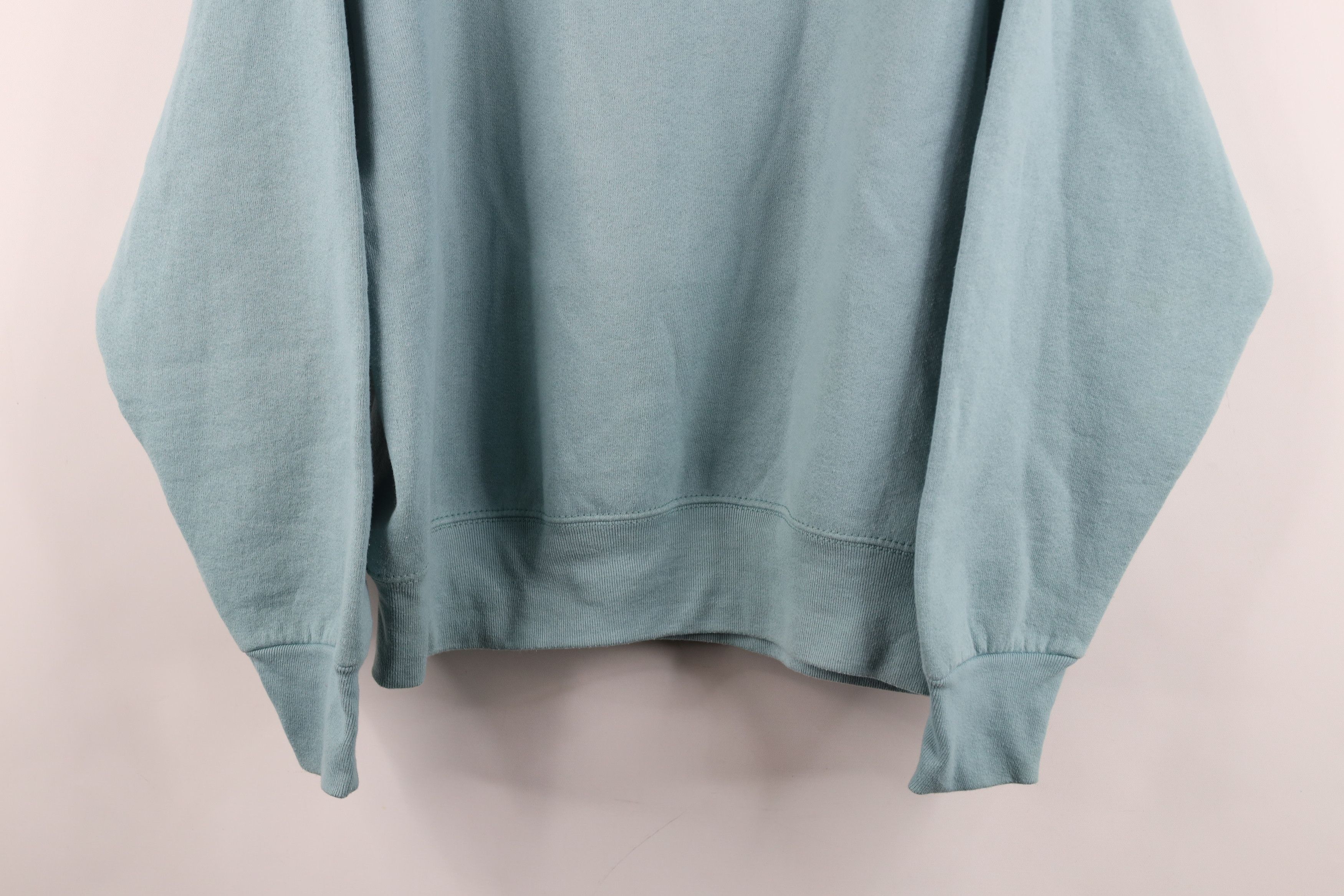 Vintage Vintage 90s Streetwear Plymouth Sweatshirt Teal USA Size M / US 6-8 / IT 42-44 - 3 Thumbnail
