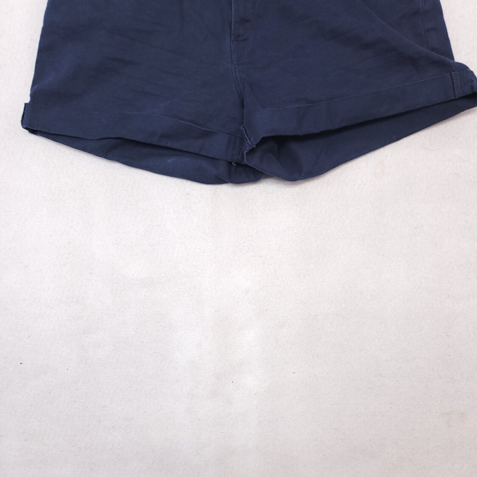H&M H&M Casual Button Zip Chino Short Shorts Womens Size 14 Blue Size 36" / US 14 / IT 50 - 3 Thumbnail