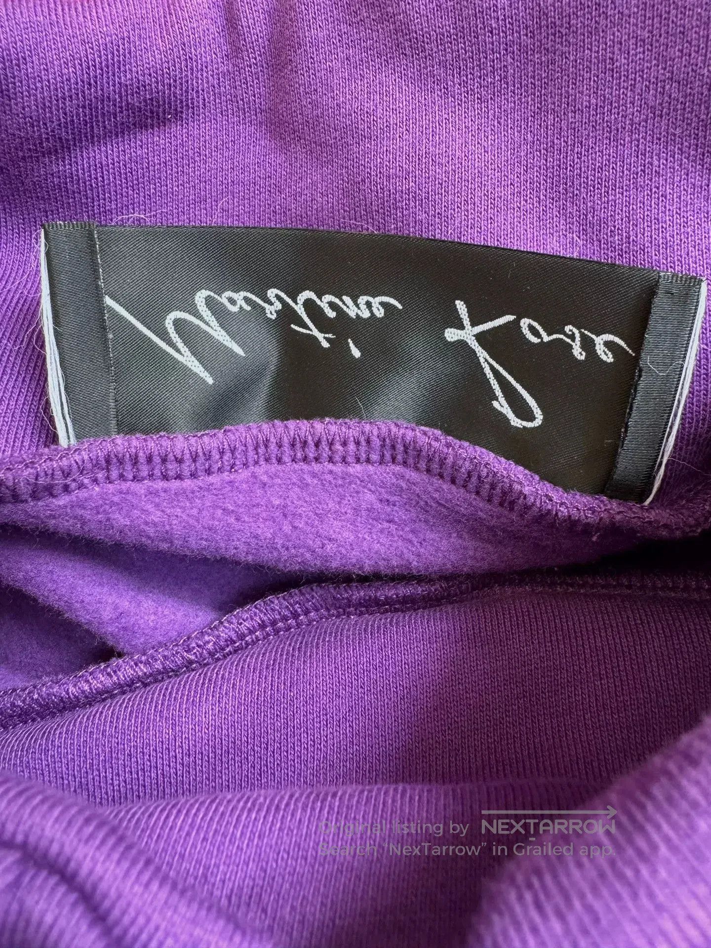 Martine Rose Martine Rose Purple Hooded Sweatshirt. Size US M / EU 48-50 / 2 - 4 Thumbnail