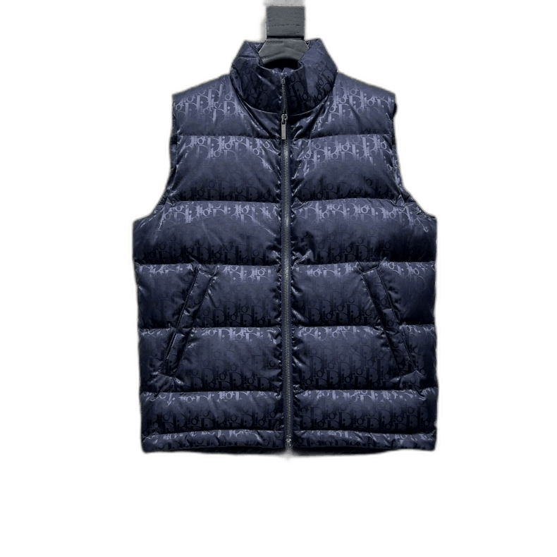 Dior Monogram Logo Puffer Down Vest